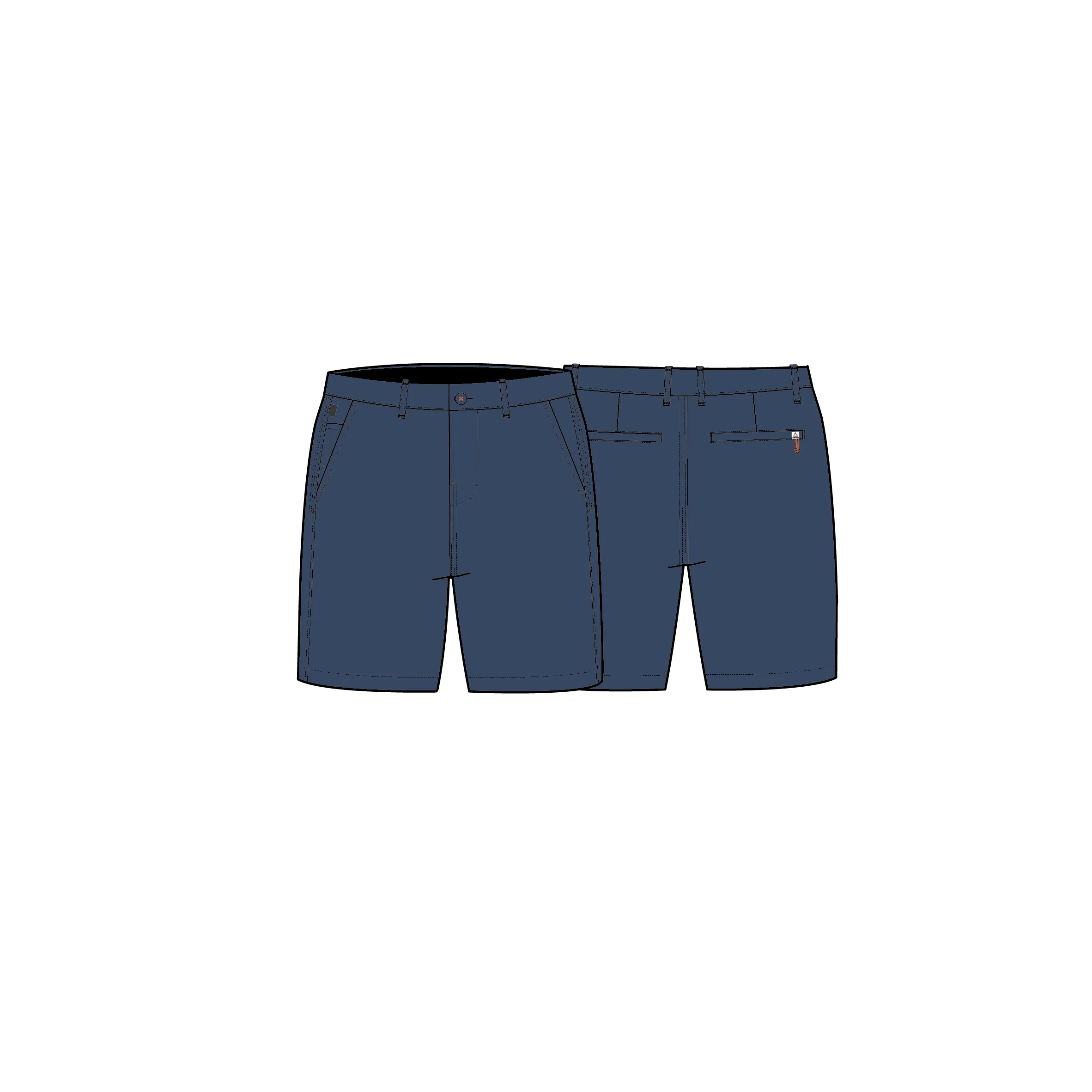 365 All Purpose NetPlus® Short - Blue Navy - Image 7