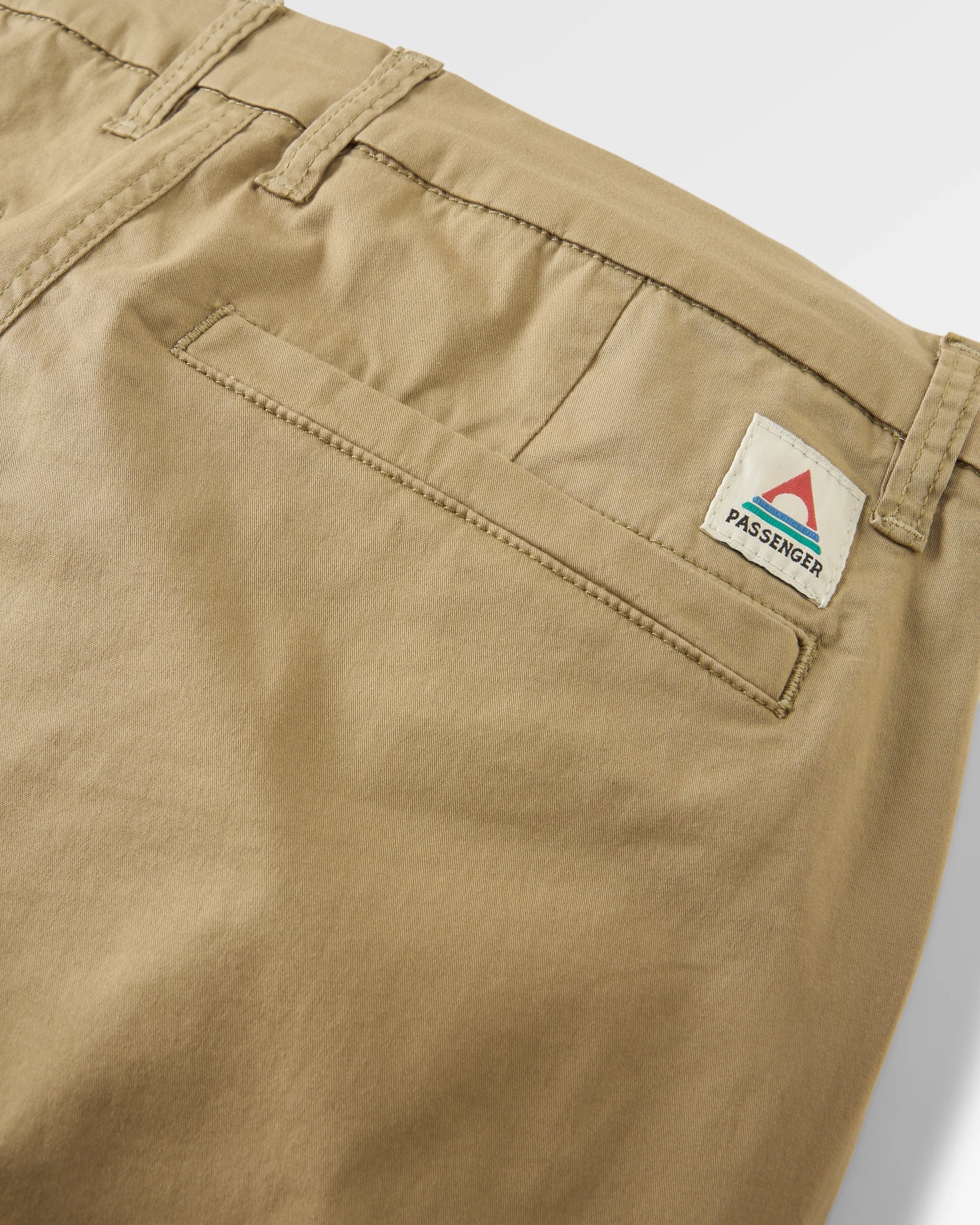 365 Light Organic Cotton Trouser - Faded Olive - Image 6