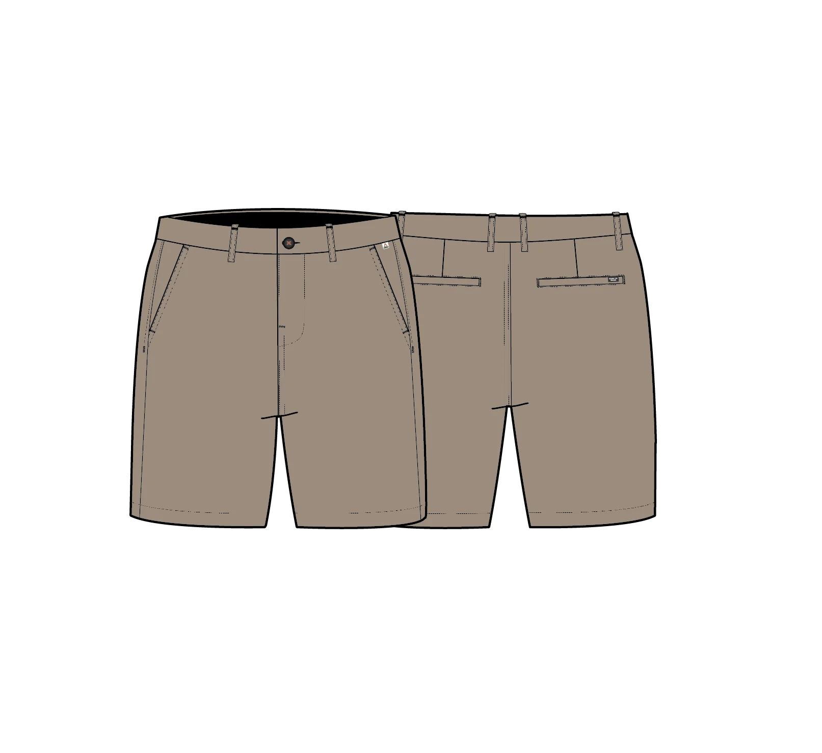 365 Short - Chinchilla Brown - Image 9