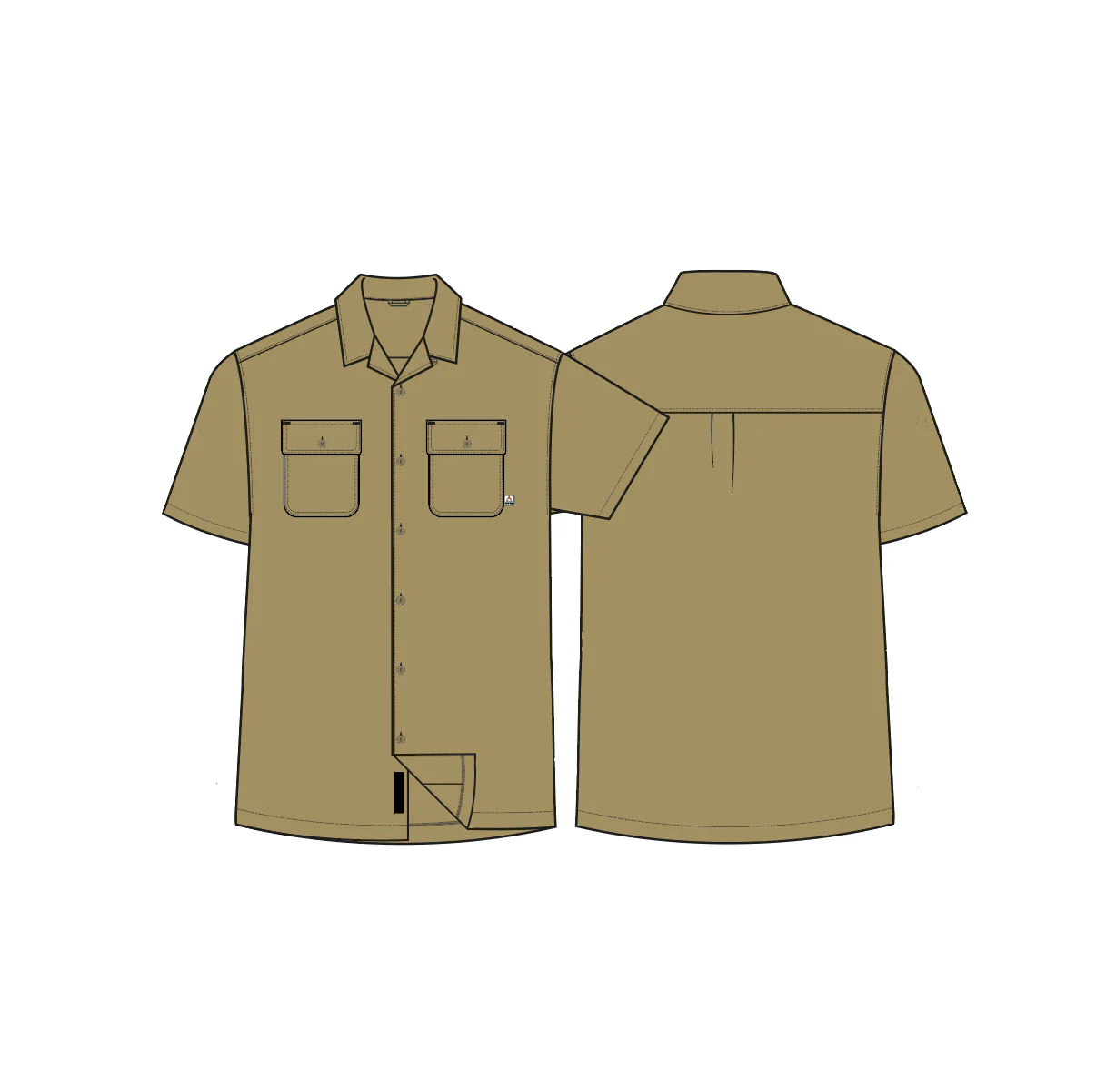 Acreage Shirt - Warm Beige - Image 5