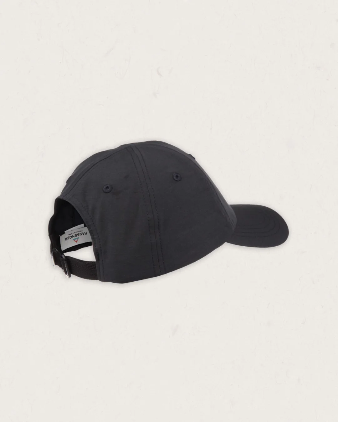Active Organic 6 Panel Cap - Black - Image 7