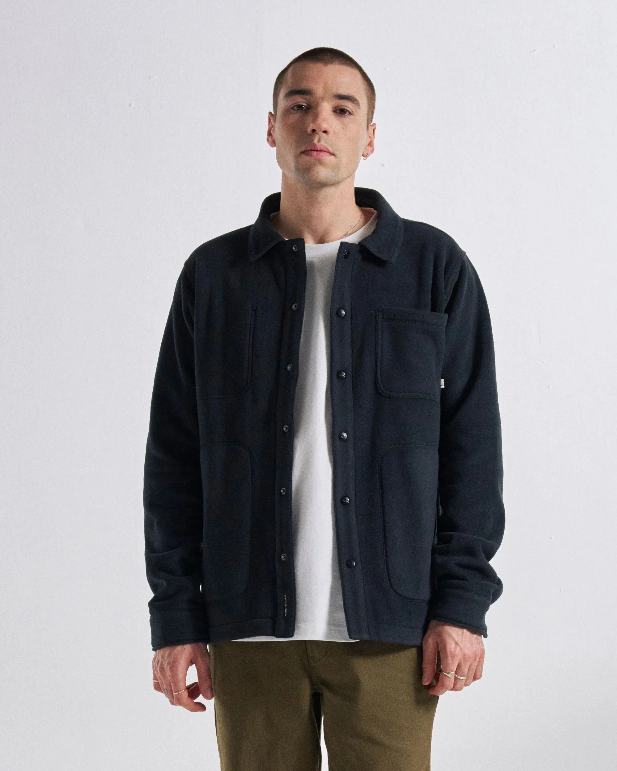 Adapt Polartec® Overshirt - Black