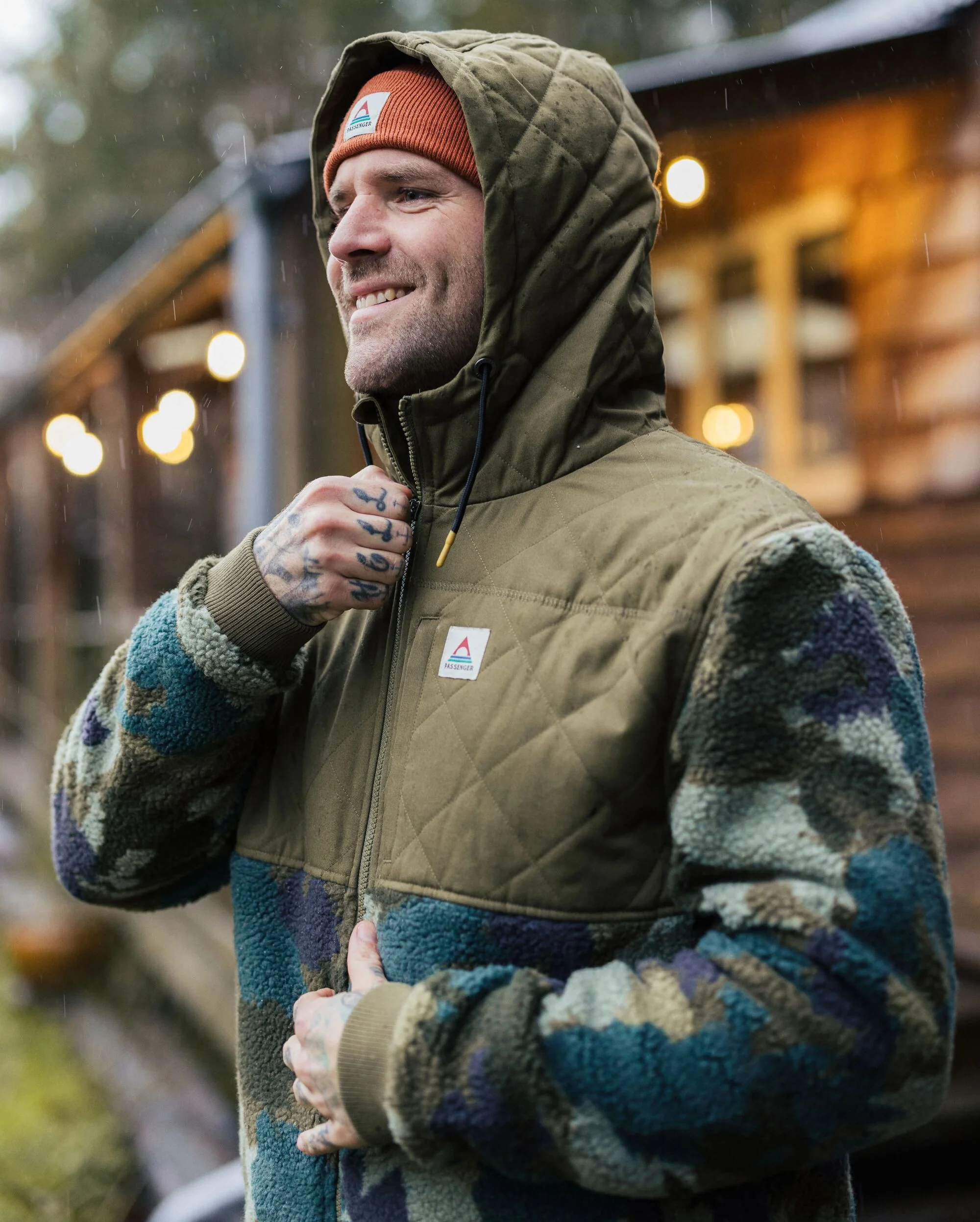 Adventure 2.0 Deep-Pile Sherpa Fleece - Alpine Camo Khaki - Image 3
