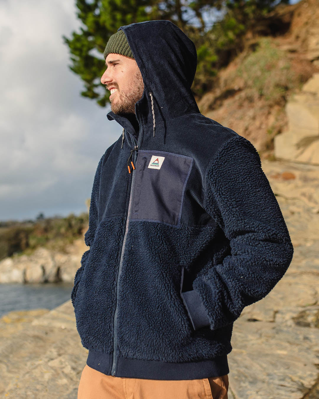 Adventure Sherpa Fleece - Deep Navy - Image 4