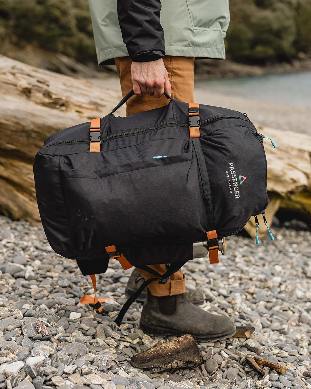 Adventurer 55L Backpack - Black - Image 14