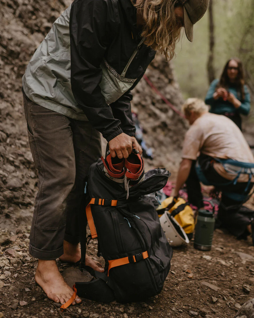 Adventurer 55L Backpack - Black - Image 8