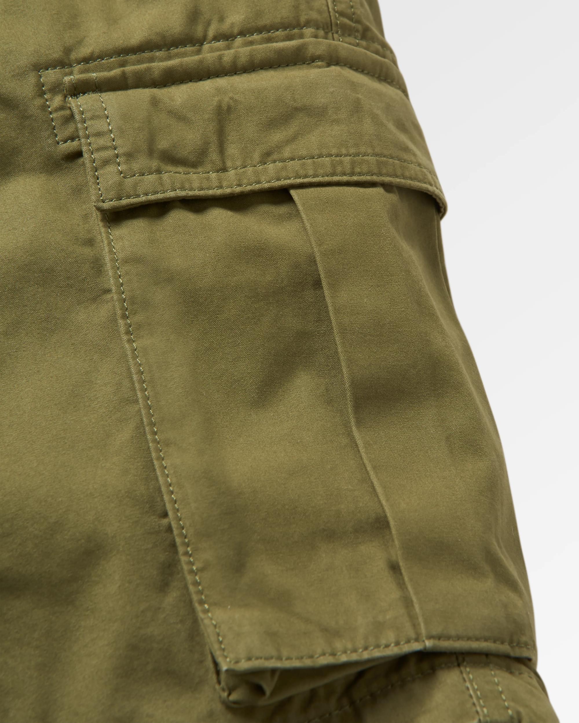 Adventurer Cargo Cotton Short - Khaki - Image 7