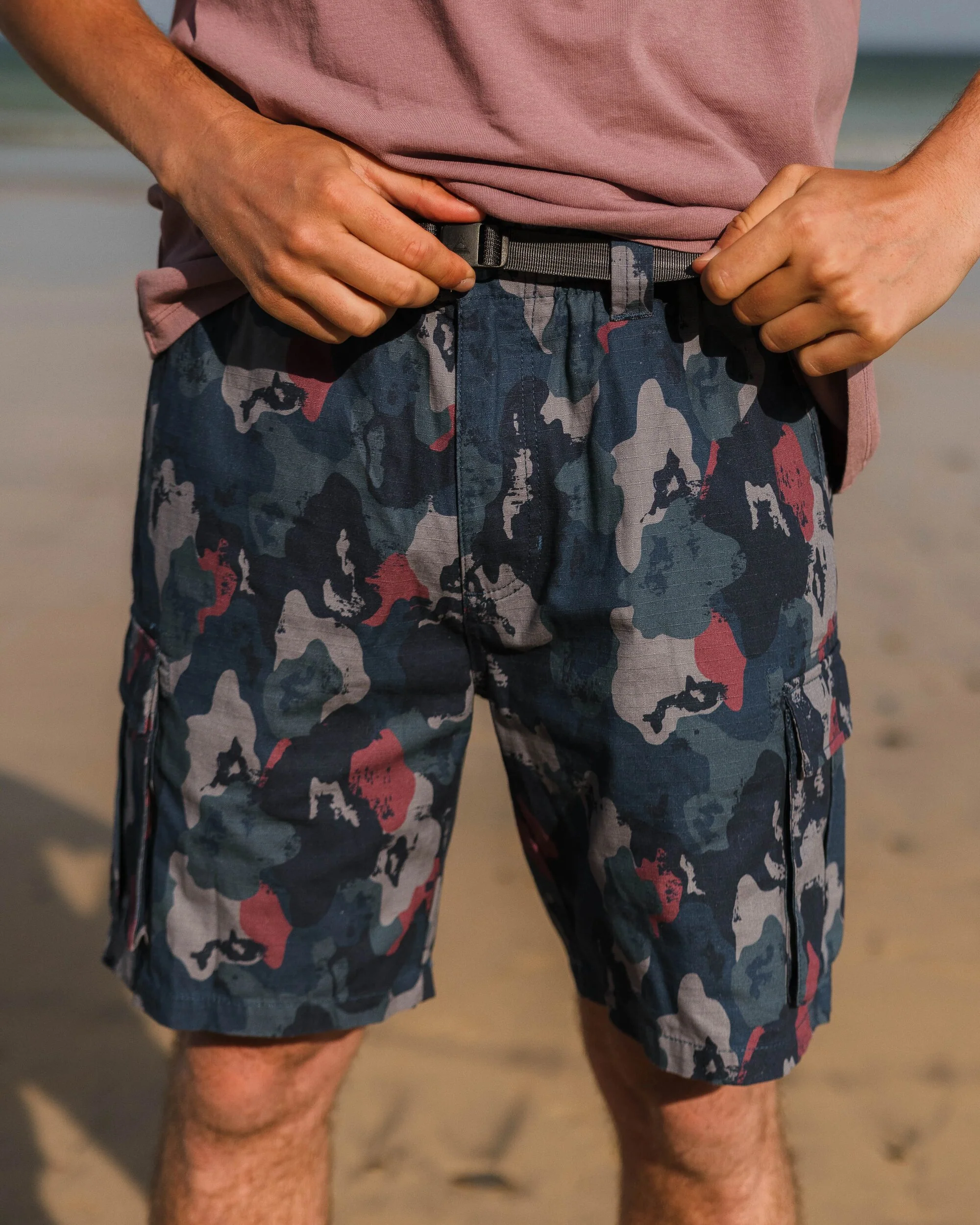 Adventurer Cargo Cotton Short - Sycamore Camo - Image 4
