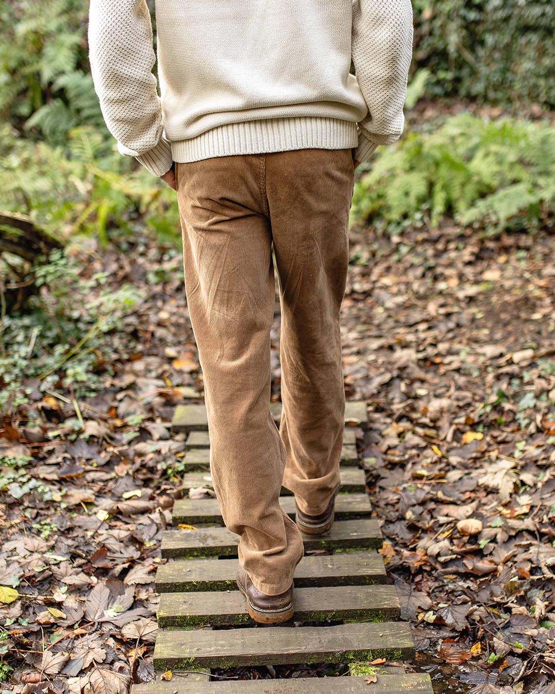 Adventurer Cord Trouser - Coconut - Image 15