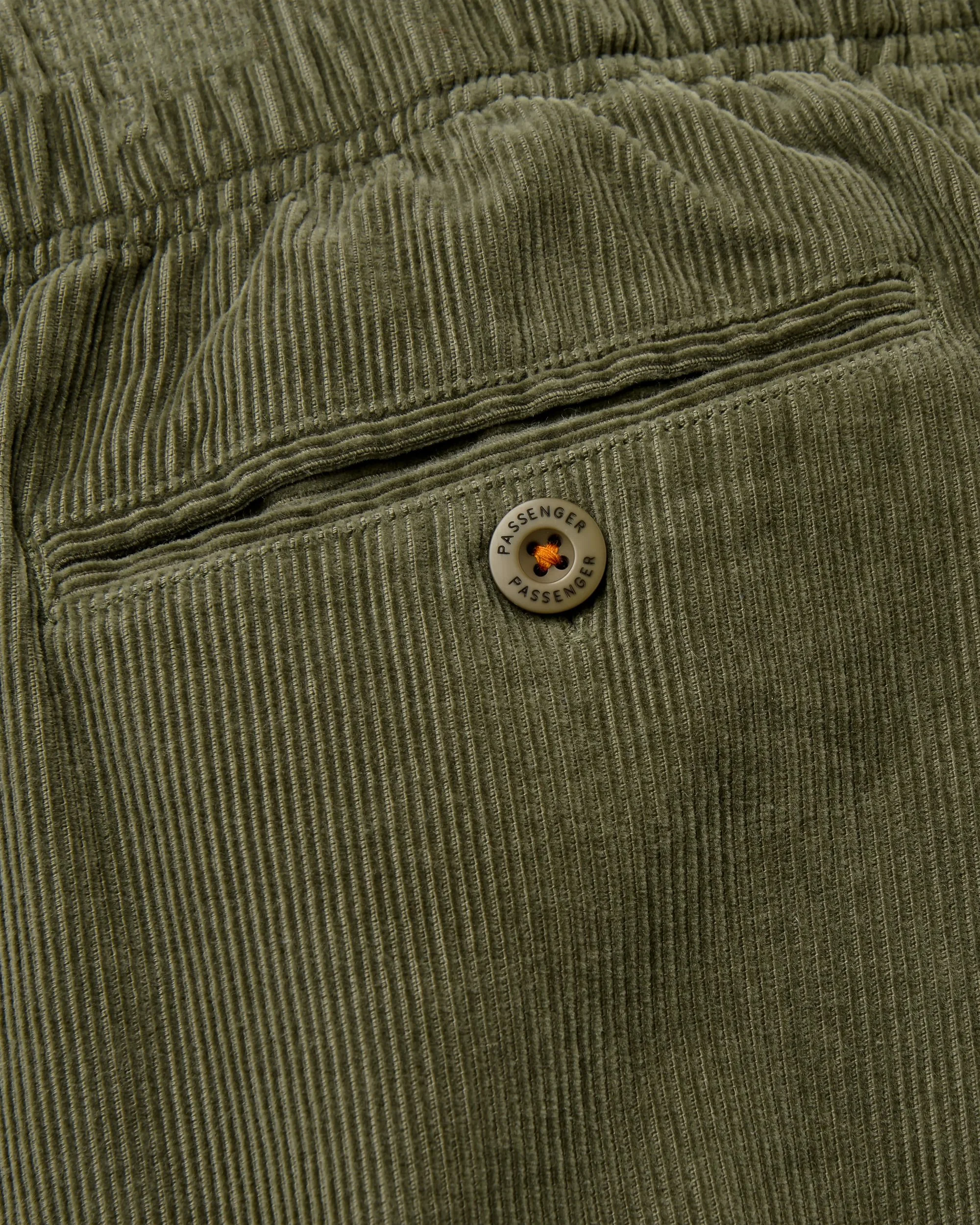 Adventurer Cord Trouser - Dusty Olive - Image 5