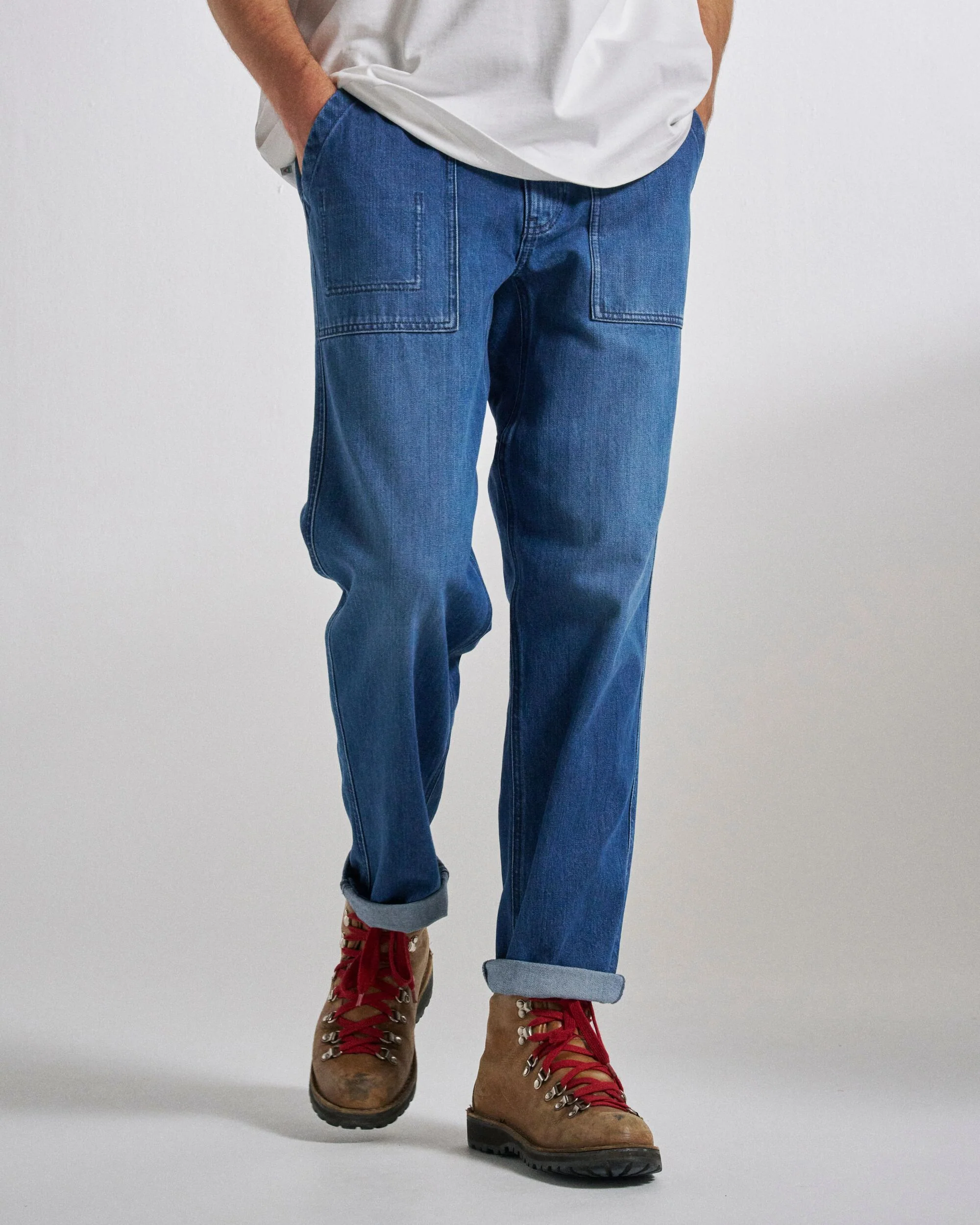 Adventurer Denim Trouser - Mid Wash Denim