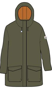 Alaska Insulated Parka - Khaki - Image 7