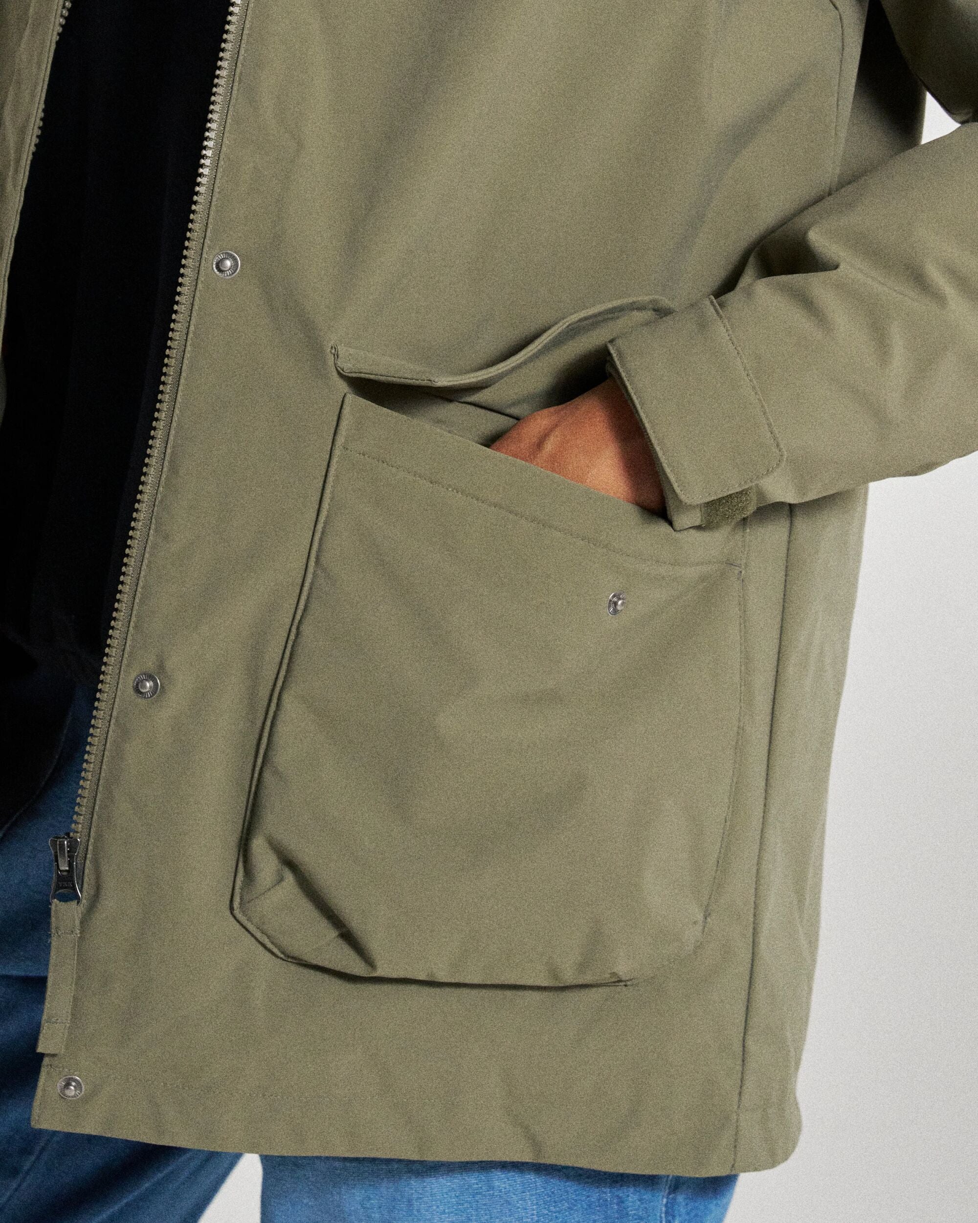 Alaska Insulated Parka - Dusty Olive - Image 12