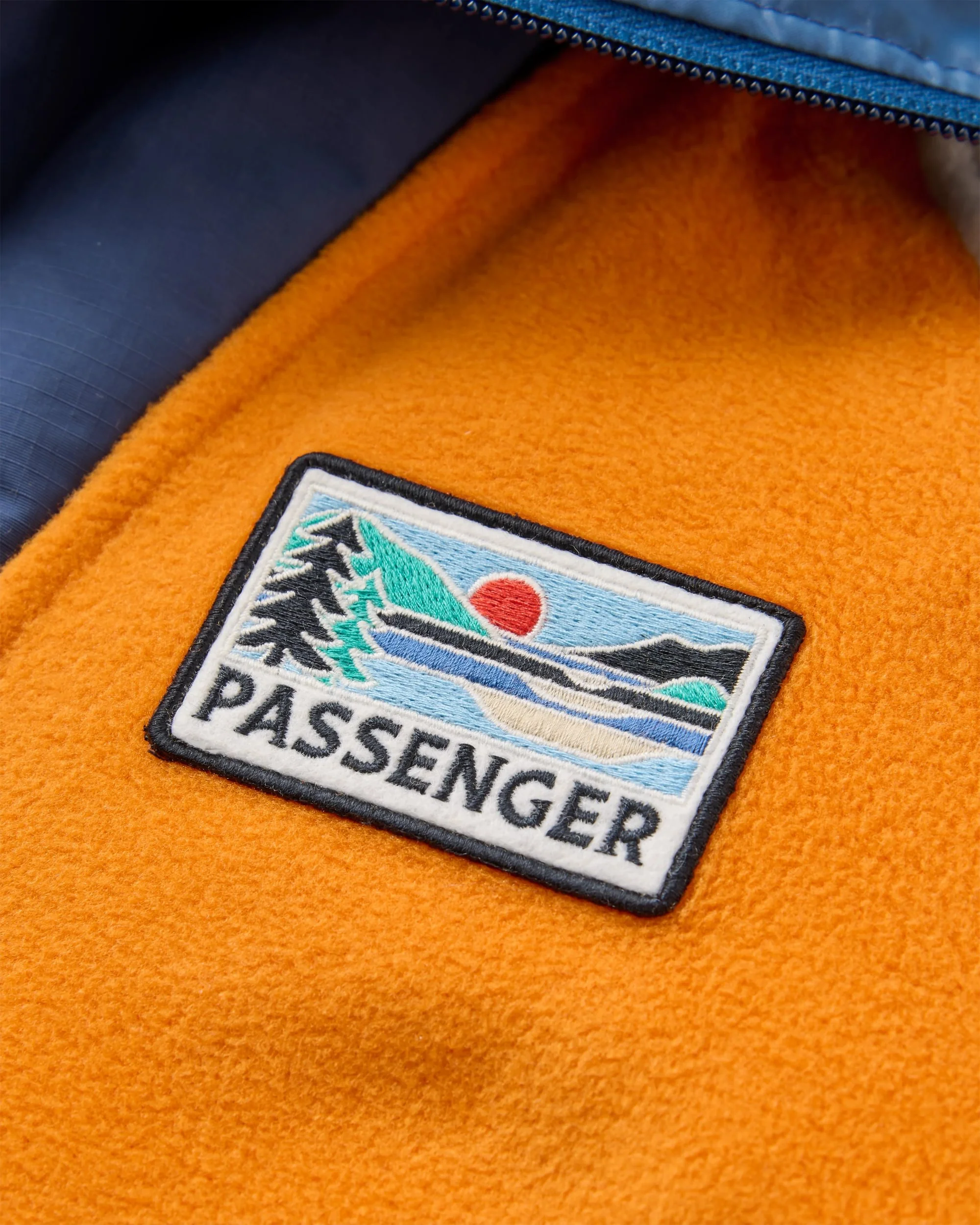 Alexander Hooded Polartec® Fleece - Sunrise Orange - Image 7