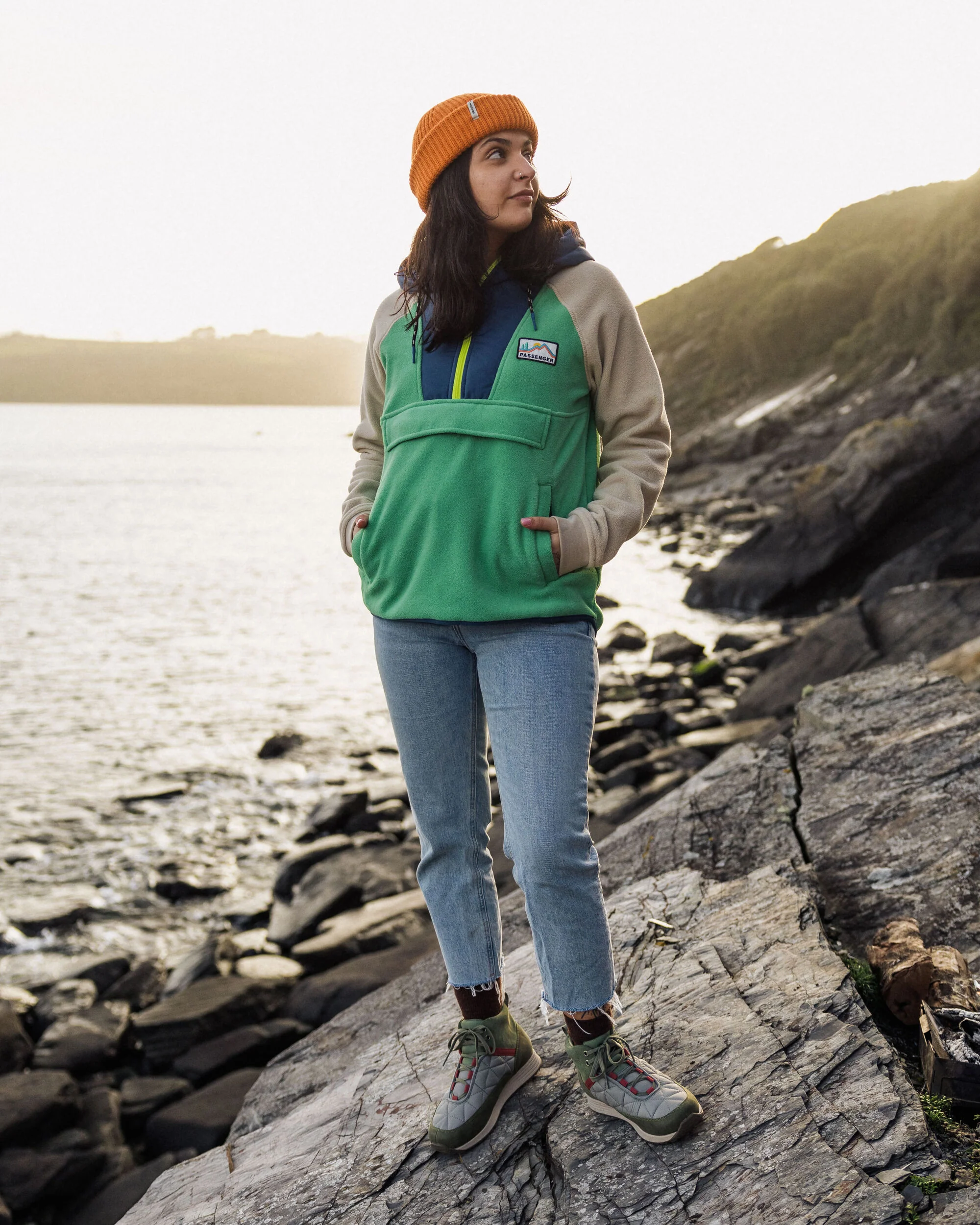 Alexander Polar Hooded Fleece - Green Spruce - Image 8