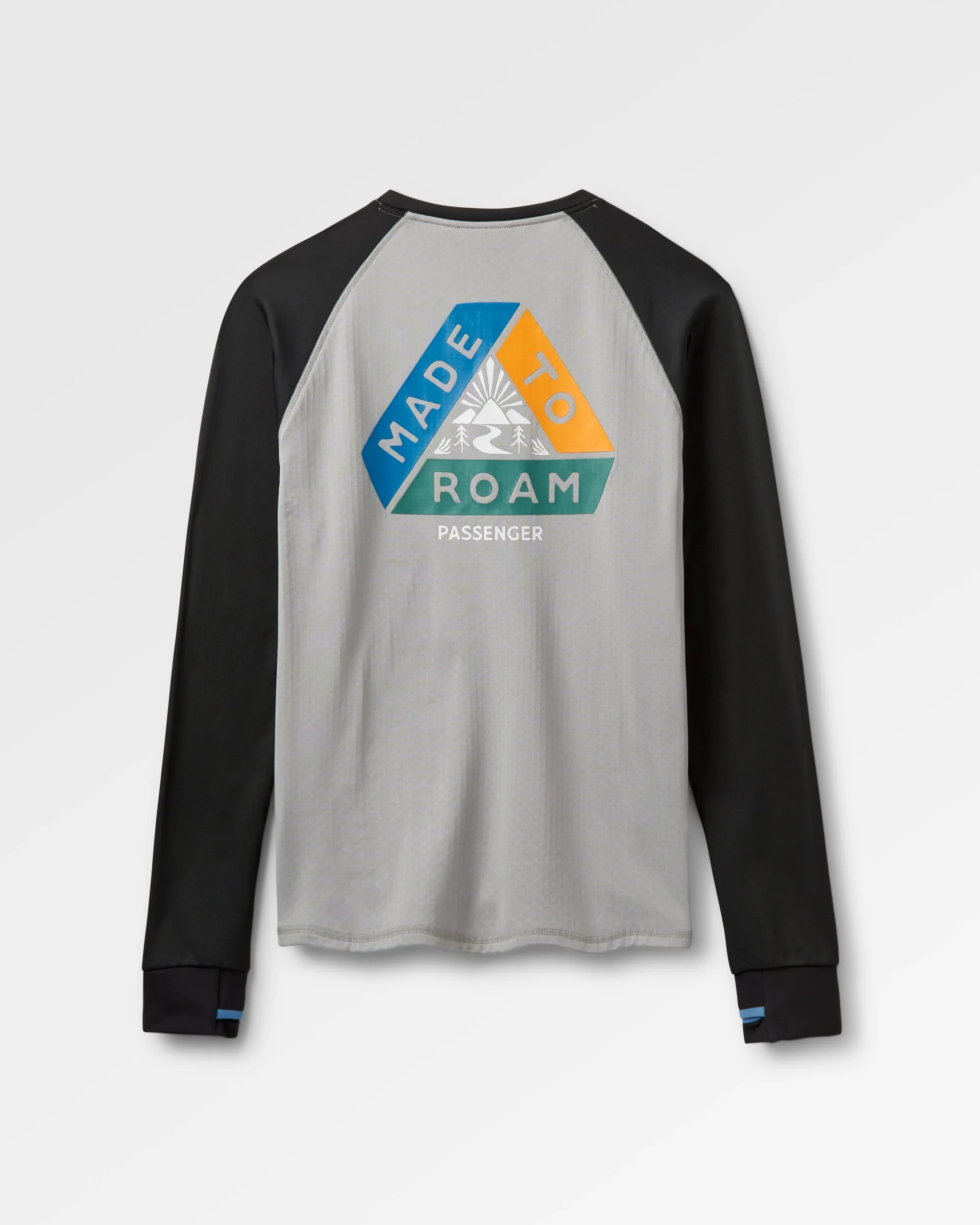 Alpine Base Layer LS T-Shirt - Black/Grey - Image 3