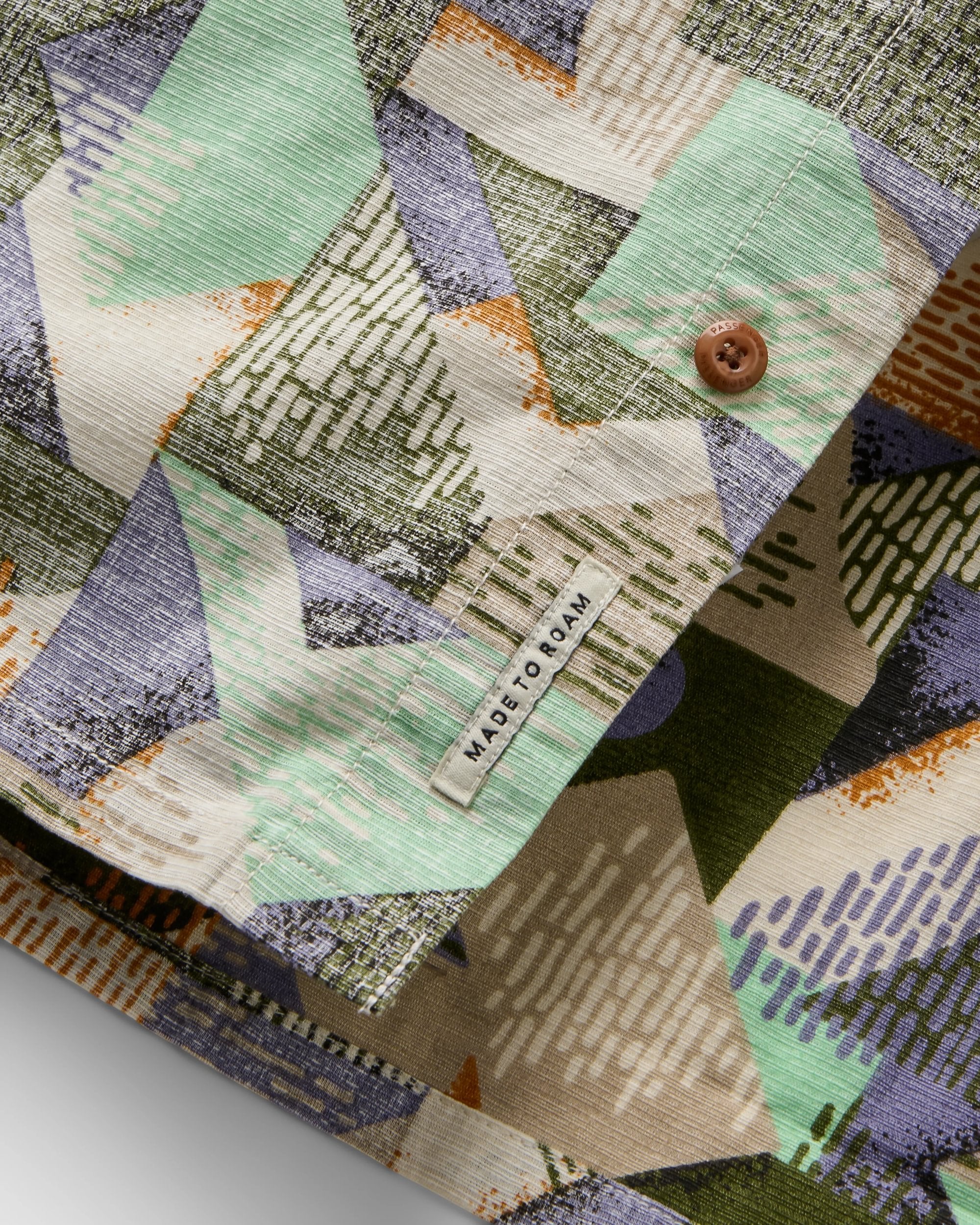 Amboro Shirt - Mosaic Mountain Khaki - Image 5