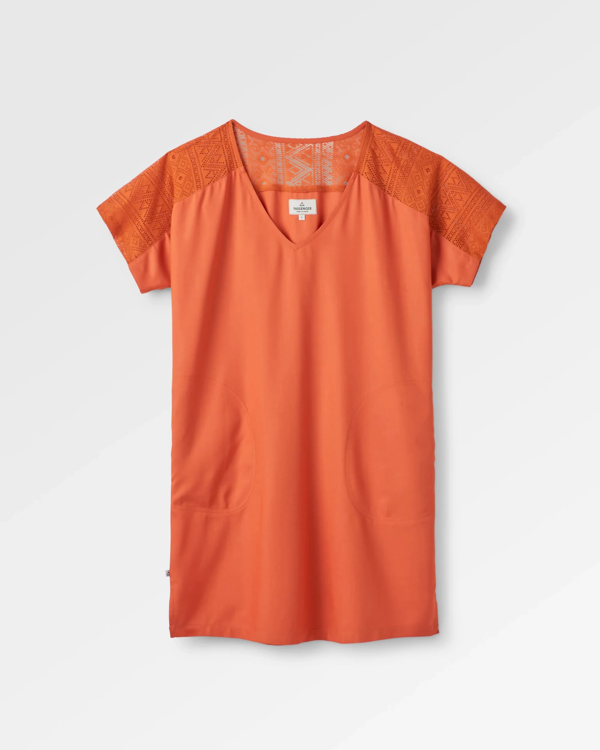 Ambrose Oversized Dress - Burnt Orange - Image 2