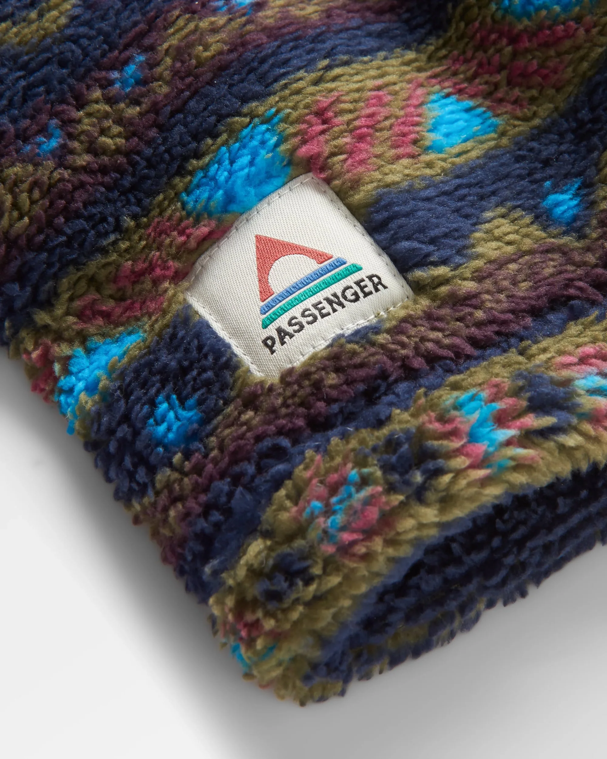 Ash Sherpa Fleece Snood - Mountain Geo Multi - Image 3
