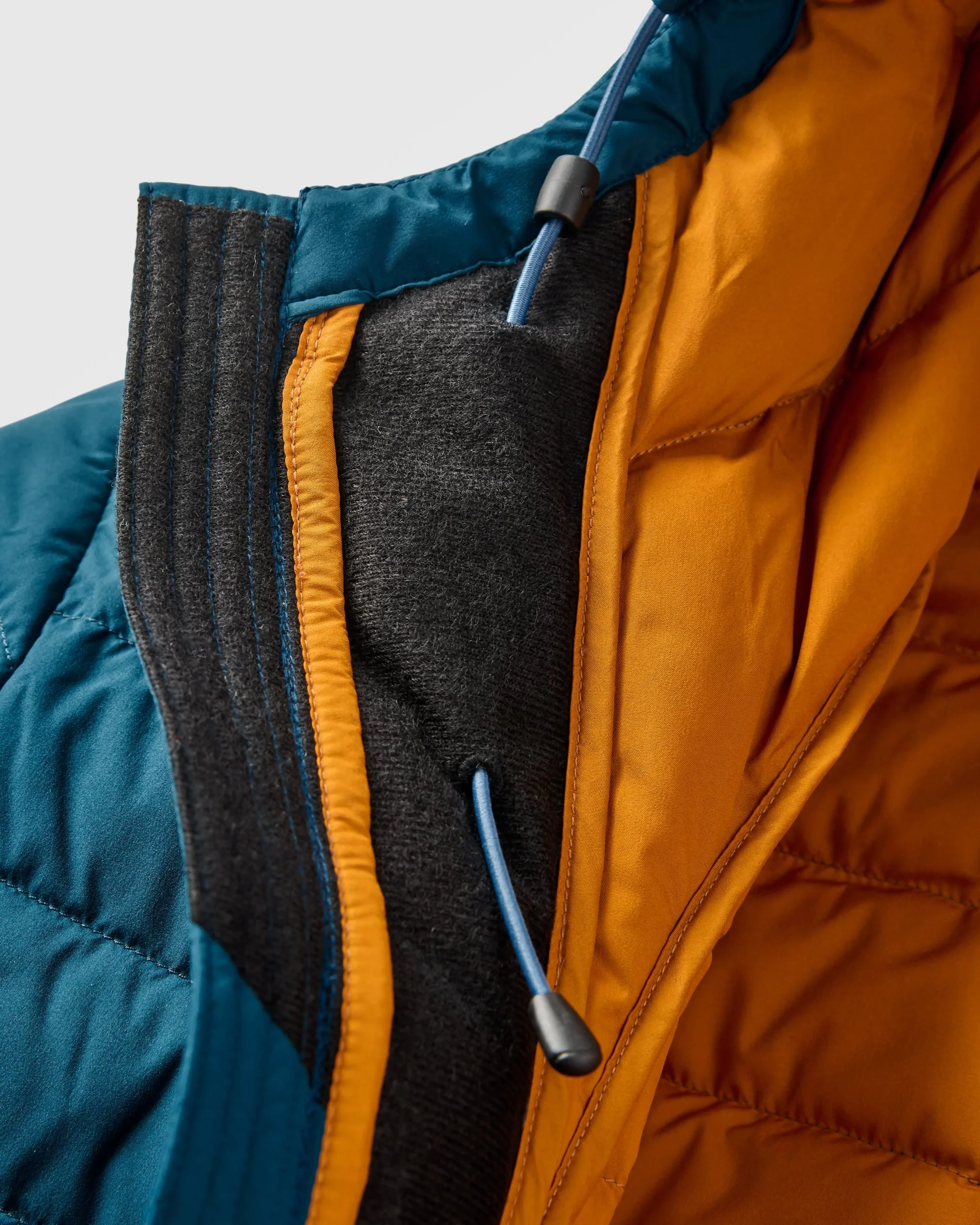 Ashland Down Jacket - Retro Orange/Tidal Blue - Image 6