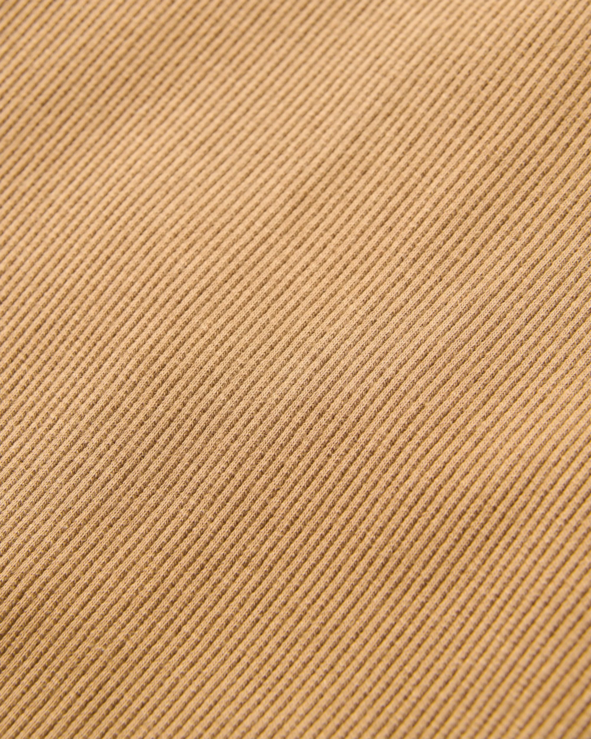 Atmos Ribbed Tank Vest - Caramel Brown - Image 4
