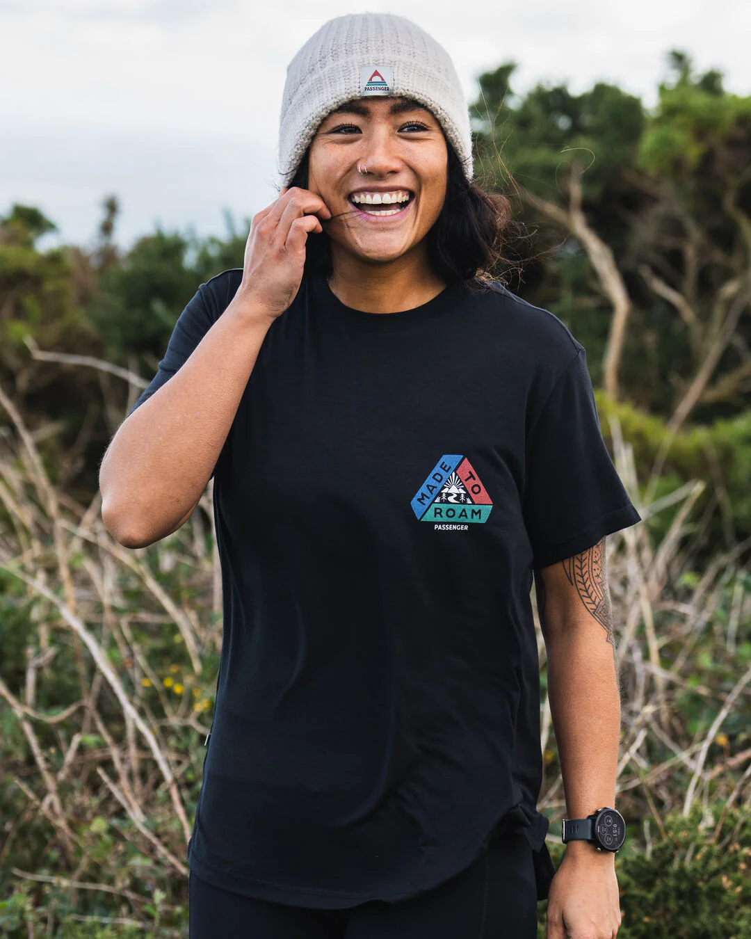 Aurora Active T-Shirt - Black - Image 5