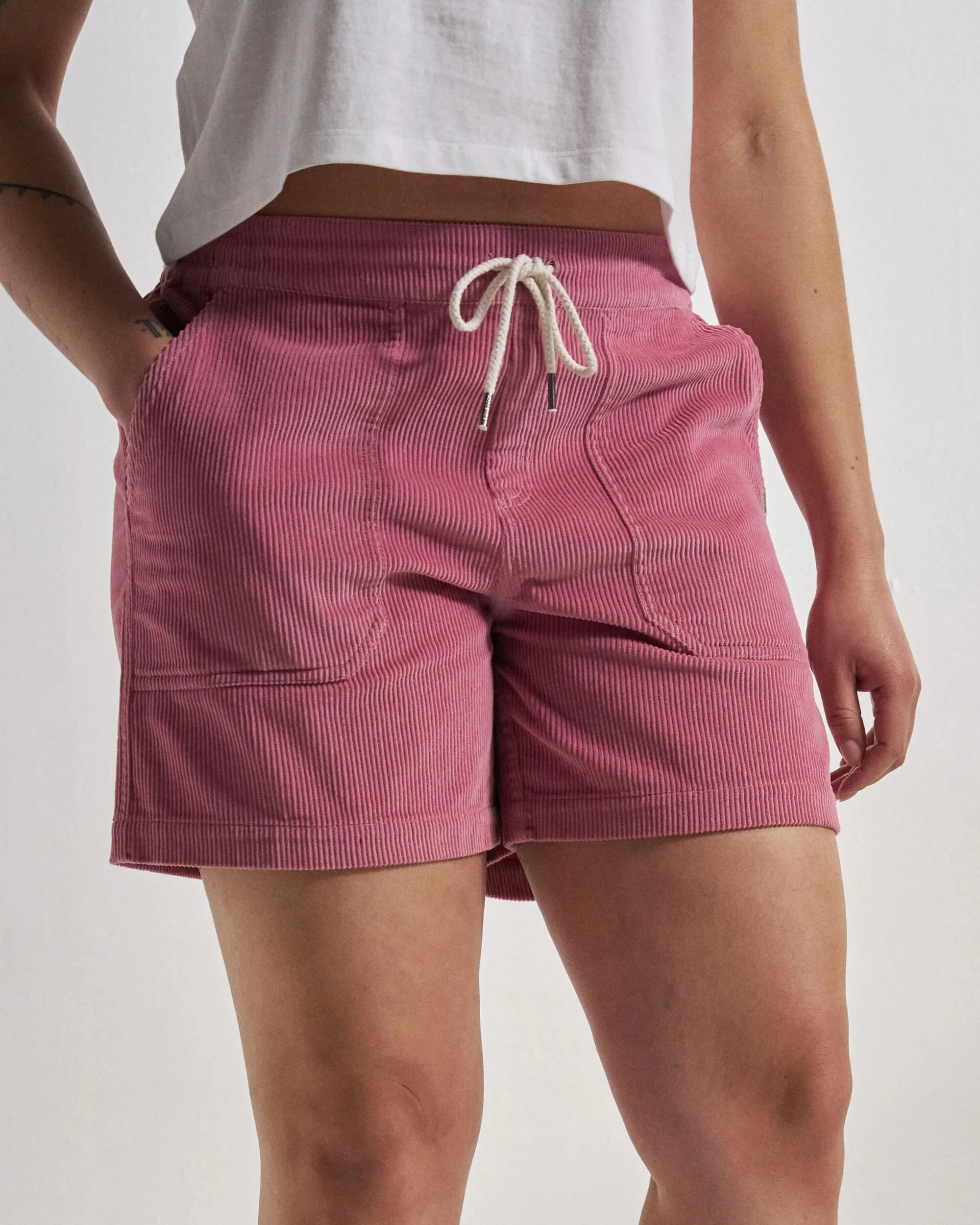 Avian Organic Cord Short - Pink Haze - Image 3