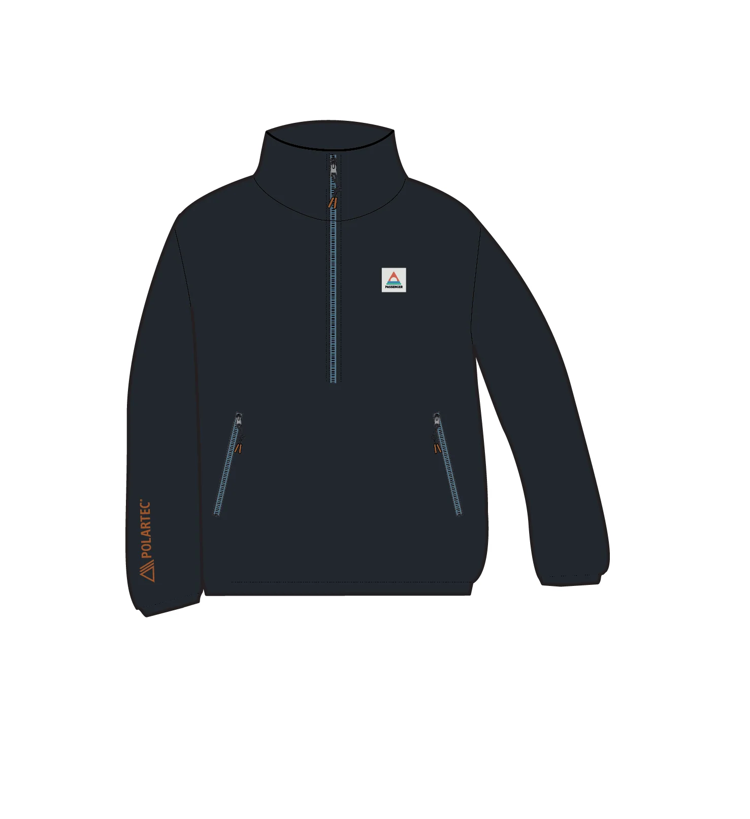Ayla Micro Polartec® Fleece - Black - Image 10