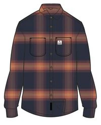 Backcountry Check Shirt - Rich Navy/ Red Ochre Check - Image 7