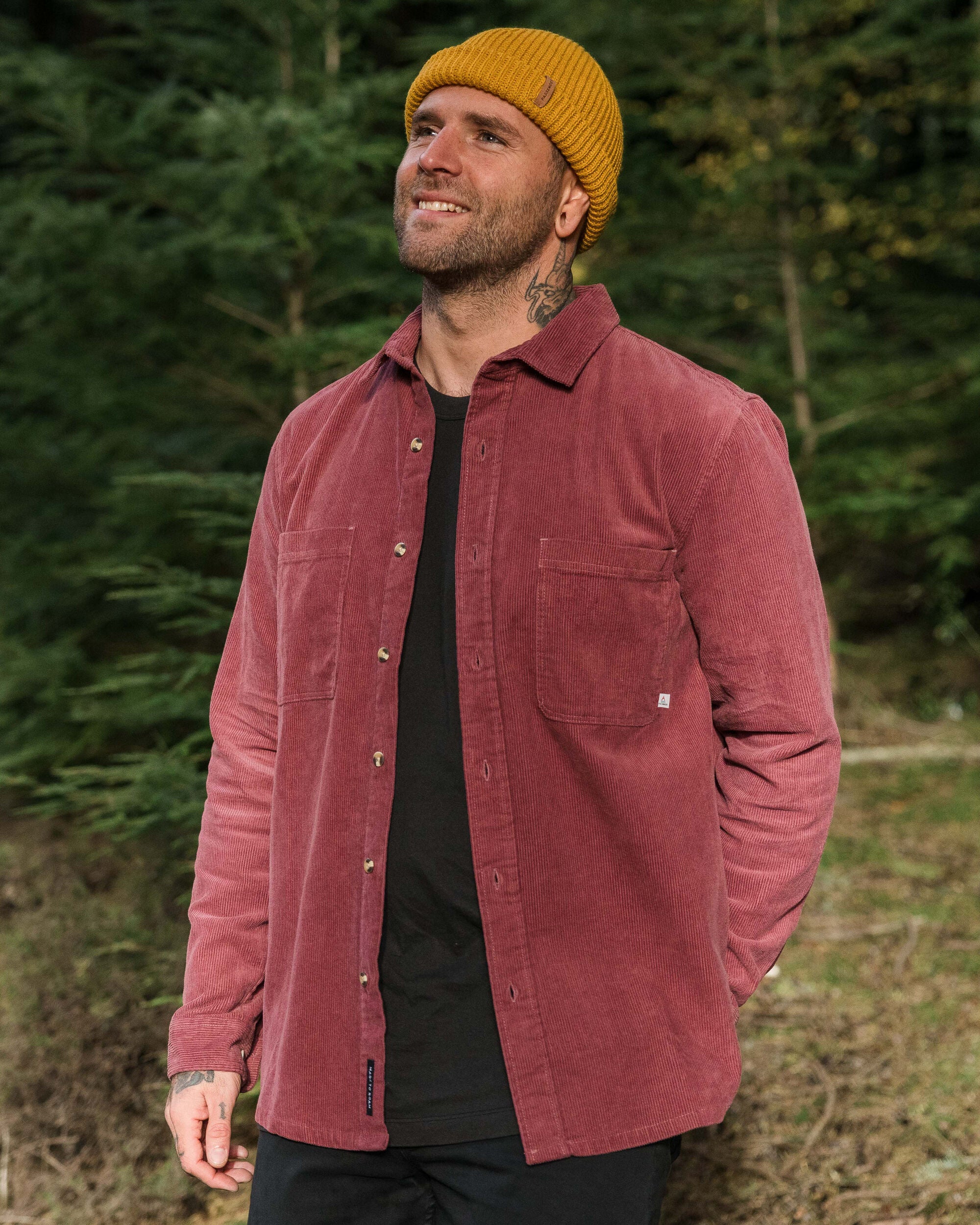 Backcountry Cord Shirt - Crushed Berry