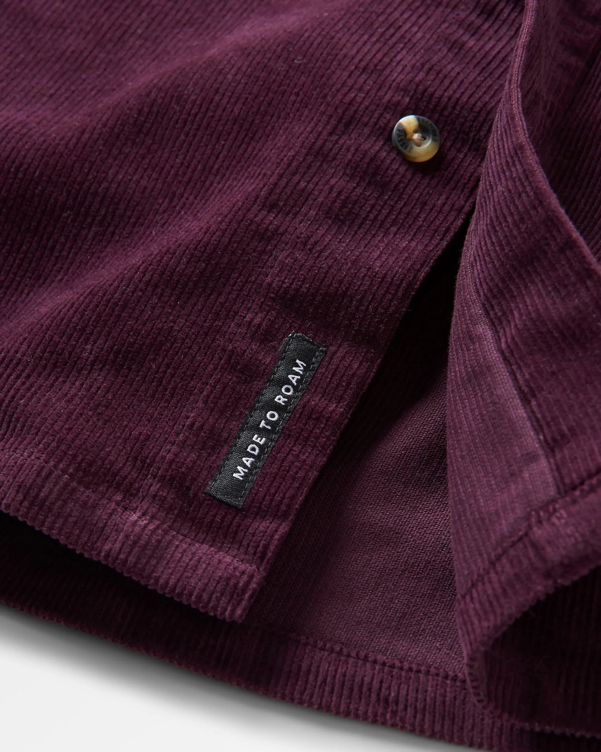 Backcountry Cord Shirt - Deep Plum - Image 7