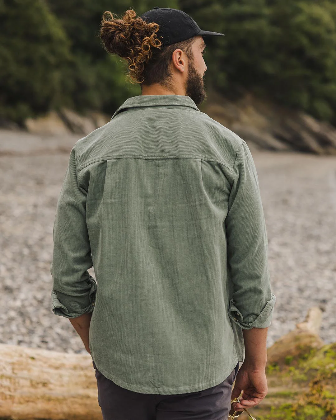 Backcountry Corduroy Shirt - Pistachio - Image 6
