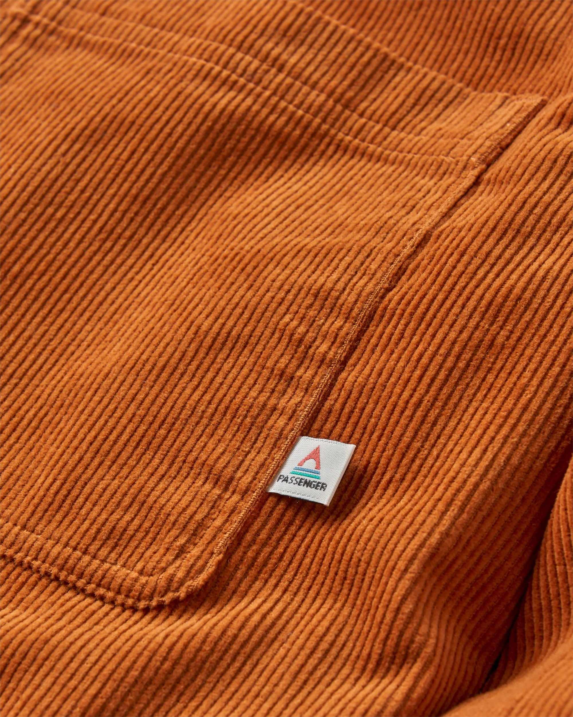 Backcountry Corduroy Shirt - Sunset Orange - Image 6