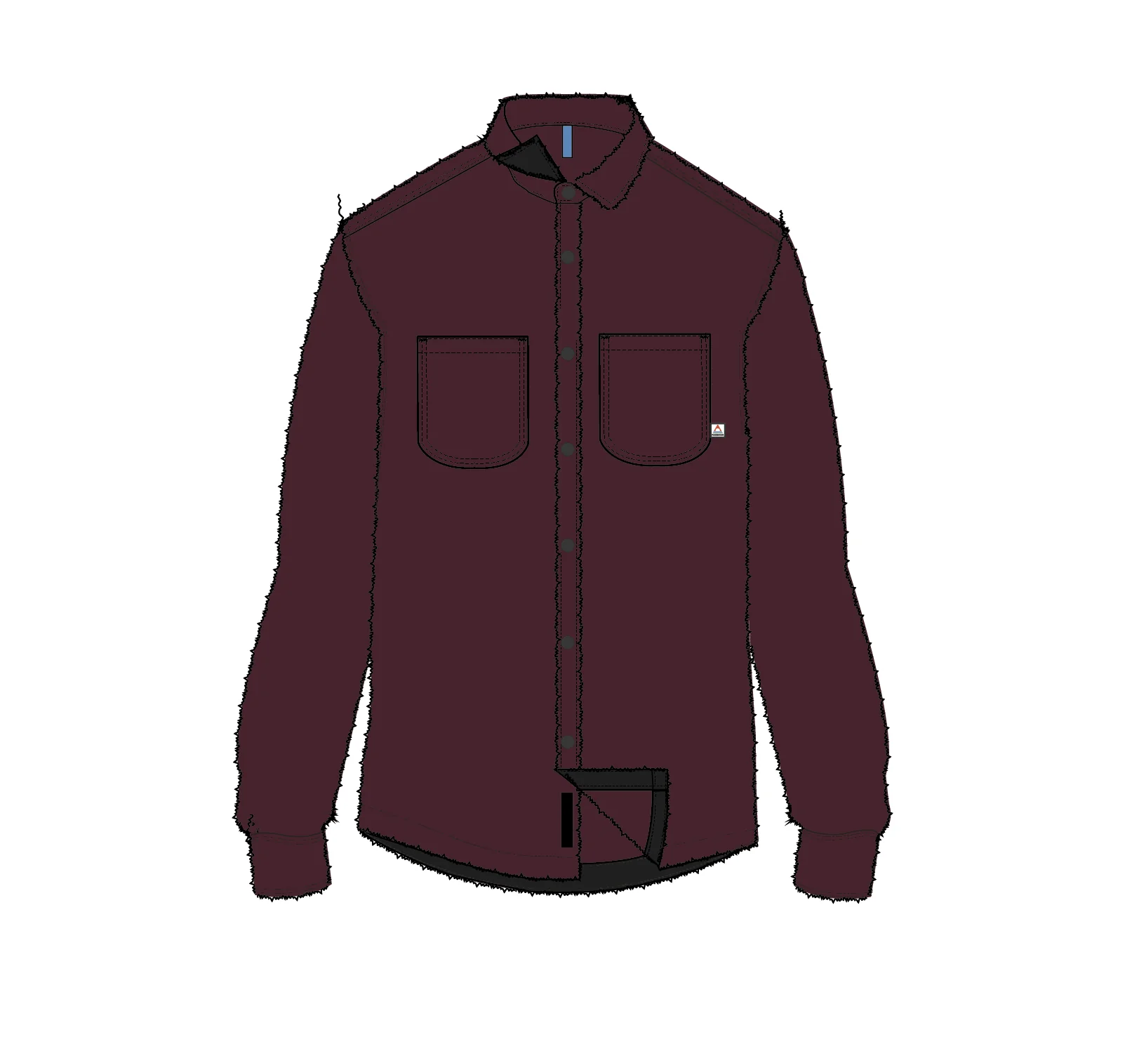 Backcountry Sherpa Fleece Shirt - Fig - Image 9