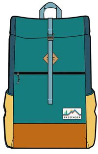 Backwoods Rolltop 32L Backpack - Multi Colour - Image 6