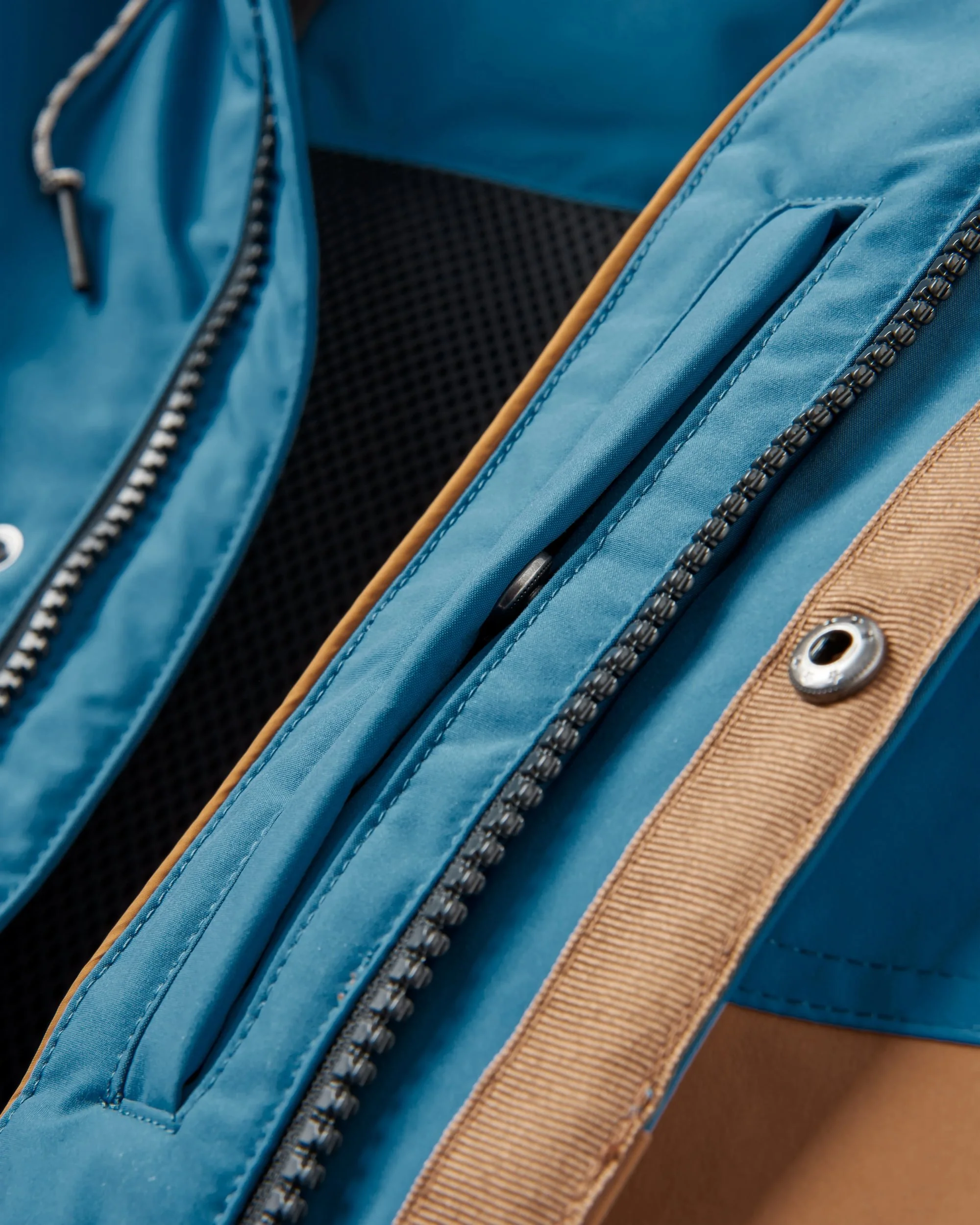 Baltic Insulated Parka - Toffee/Blue Steel - Image 9