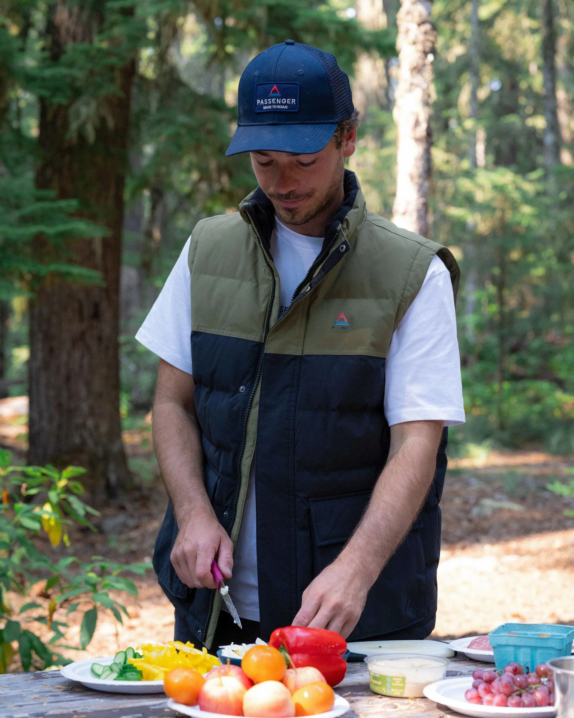 Baltic Insulated Gilet - Black/Khaki