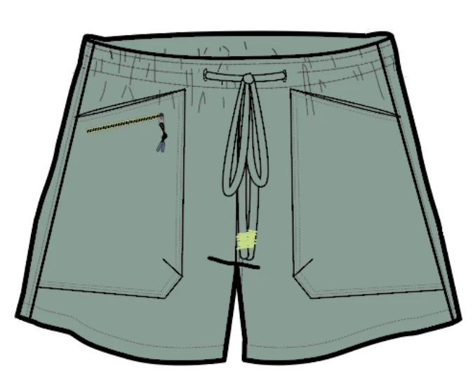Basswood Organic Cotton Short - Pistachio - Image 10