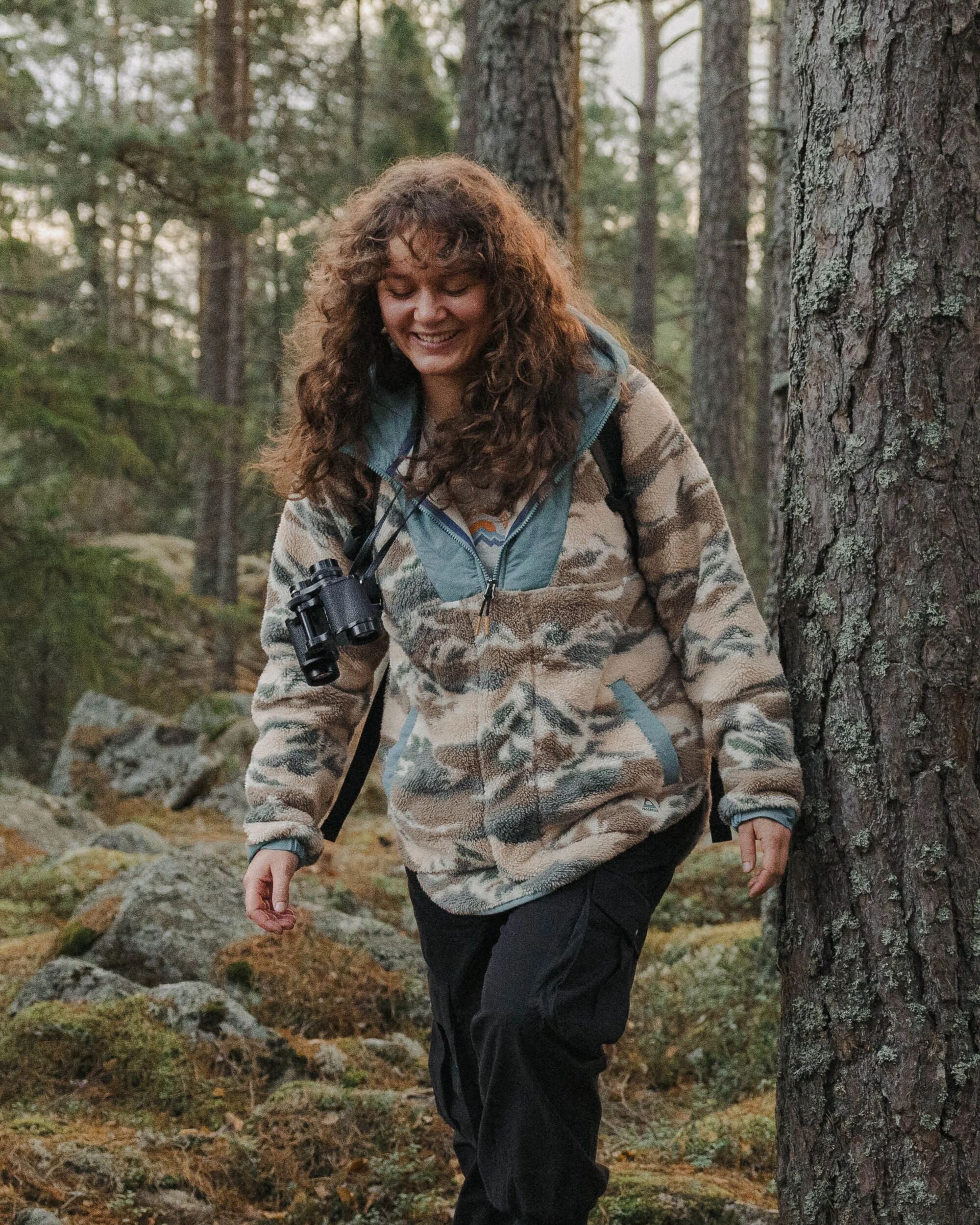 Beaumont Sherpa Hooded Fleece - Mount Scenic Oatmeal