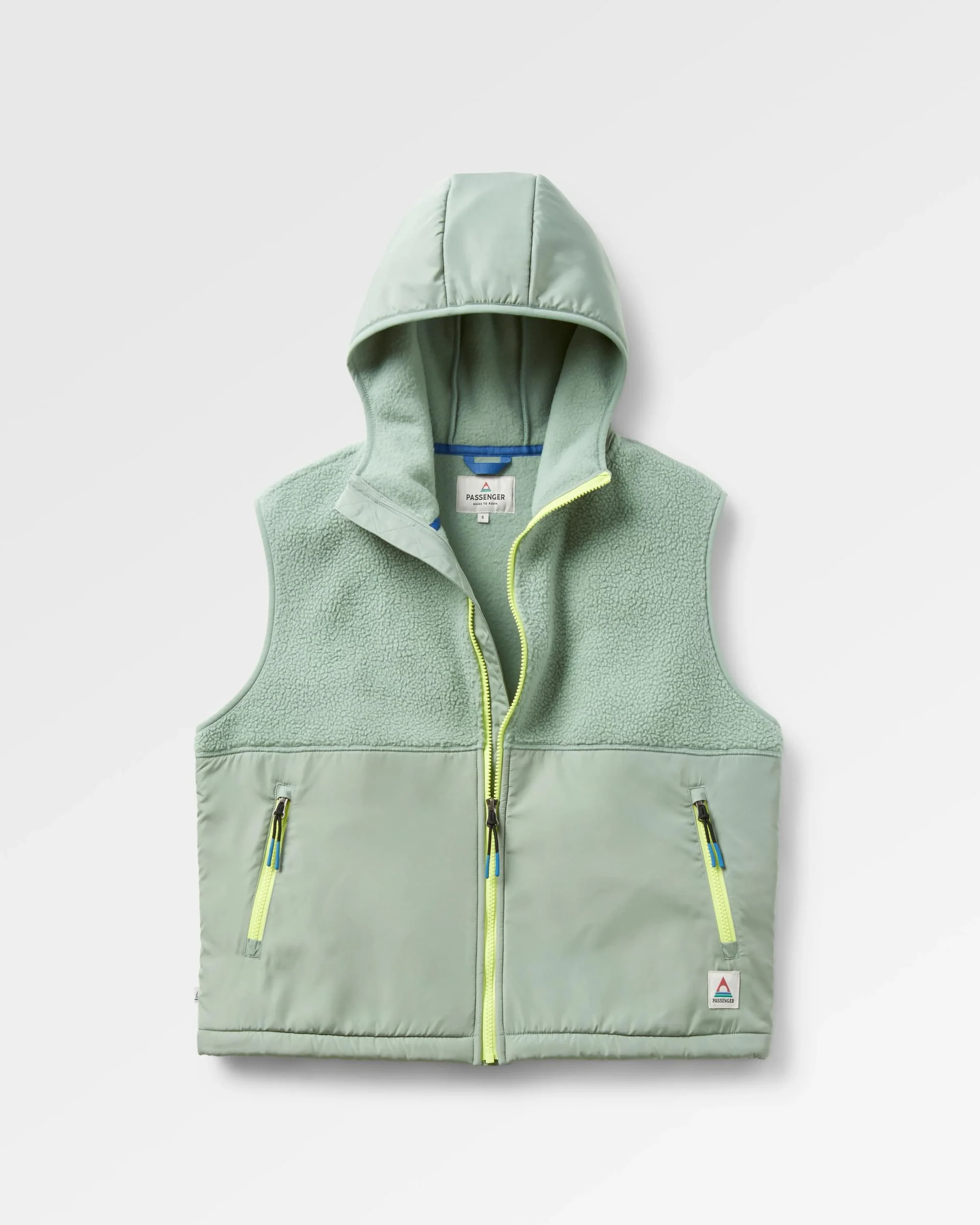 Beebalm Sherpa Fleece Vest - Pistachio - Image 2