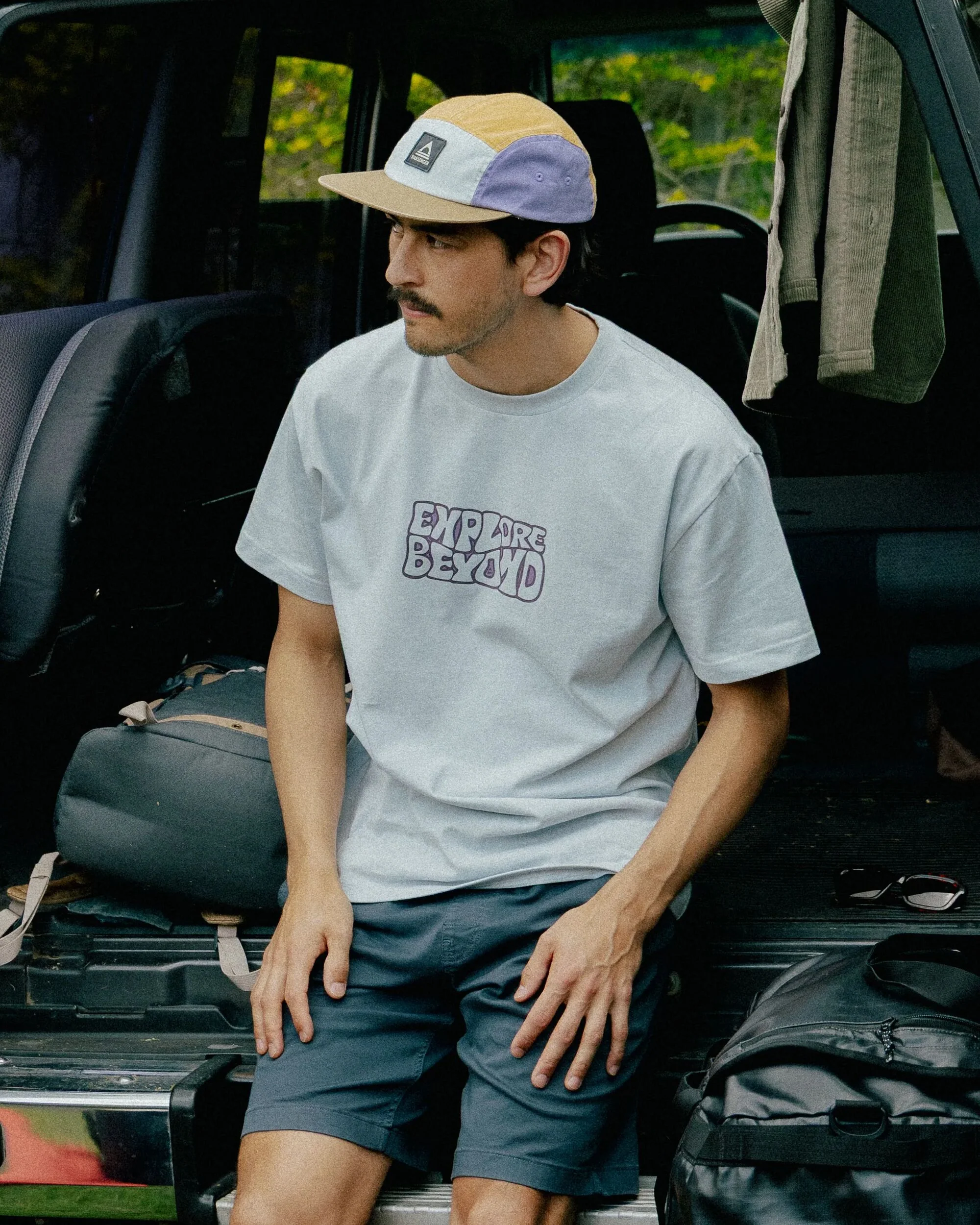 Beyond Relaxed Fit T-Shirt - Grey Blue