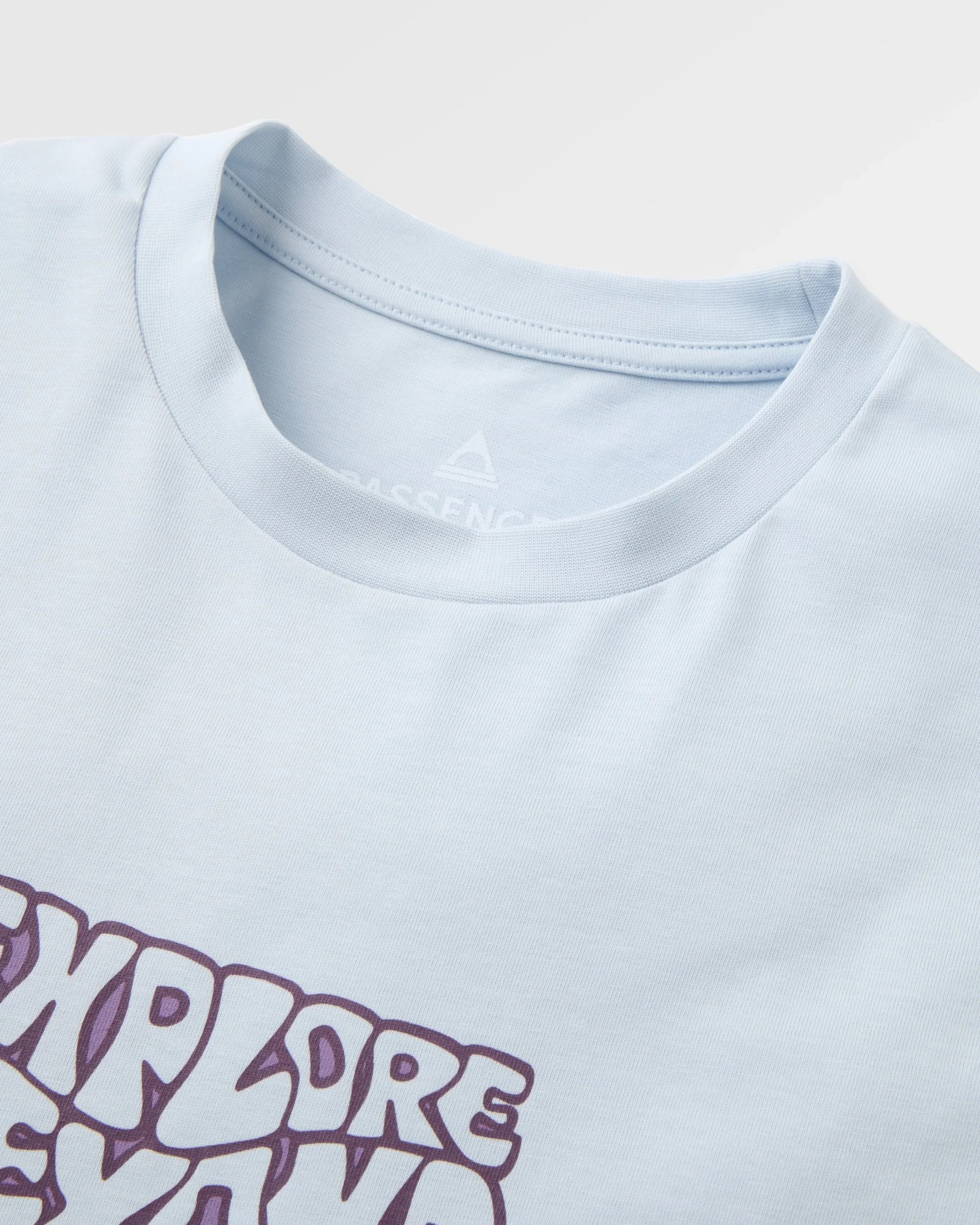 Beyond Relaxed Fit T-Shirt - Grey Blue - Image 4