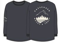 Big Leaf LS T-Shirt - Faded Black - Image 9
