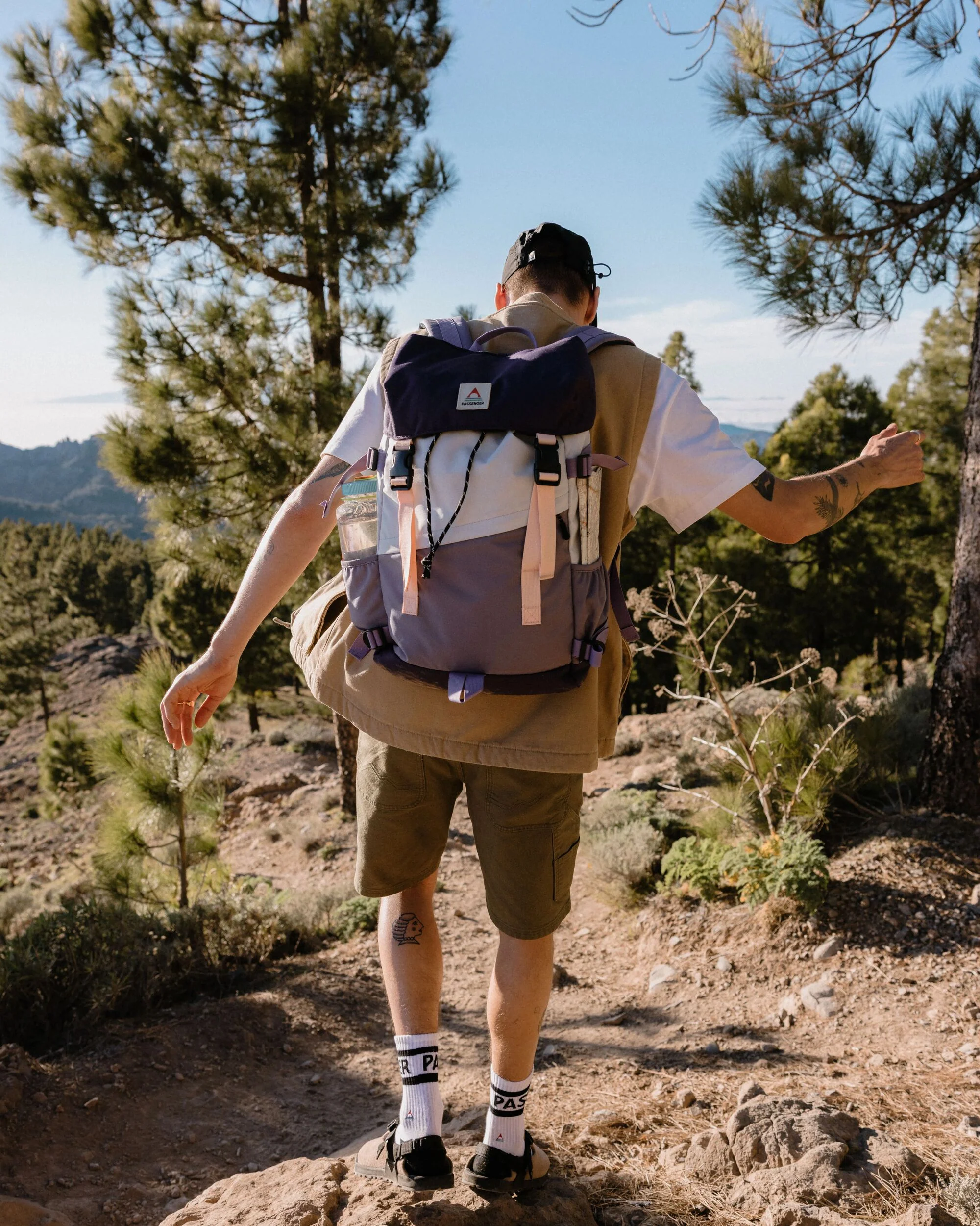 Boondocker 26L Backpack - Heather/ Deep Purple