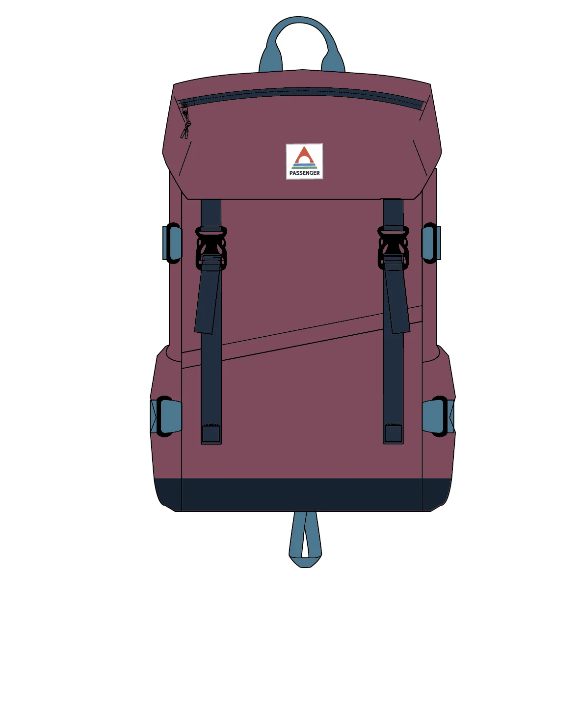 Boondocker 26L Backpack - Mauve Dusk - Image 13