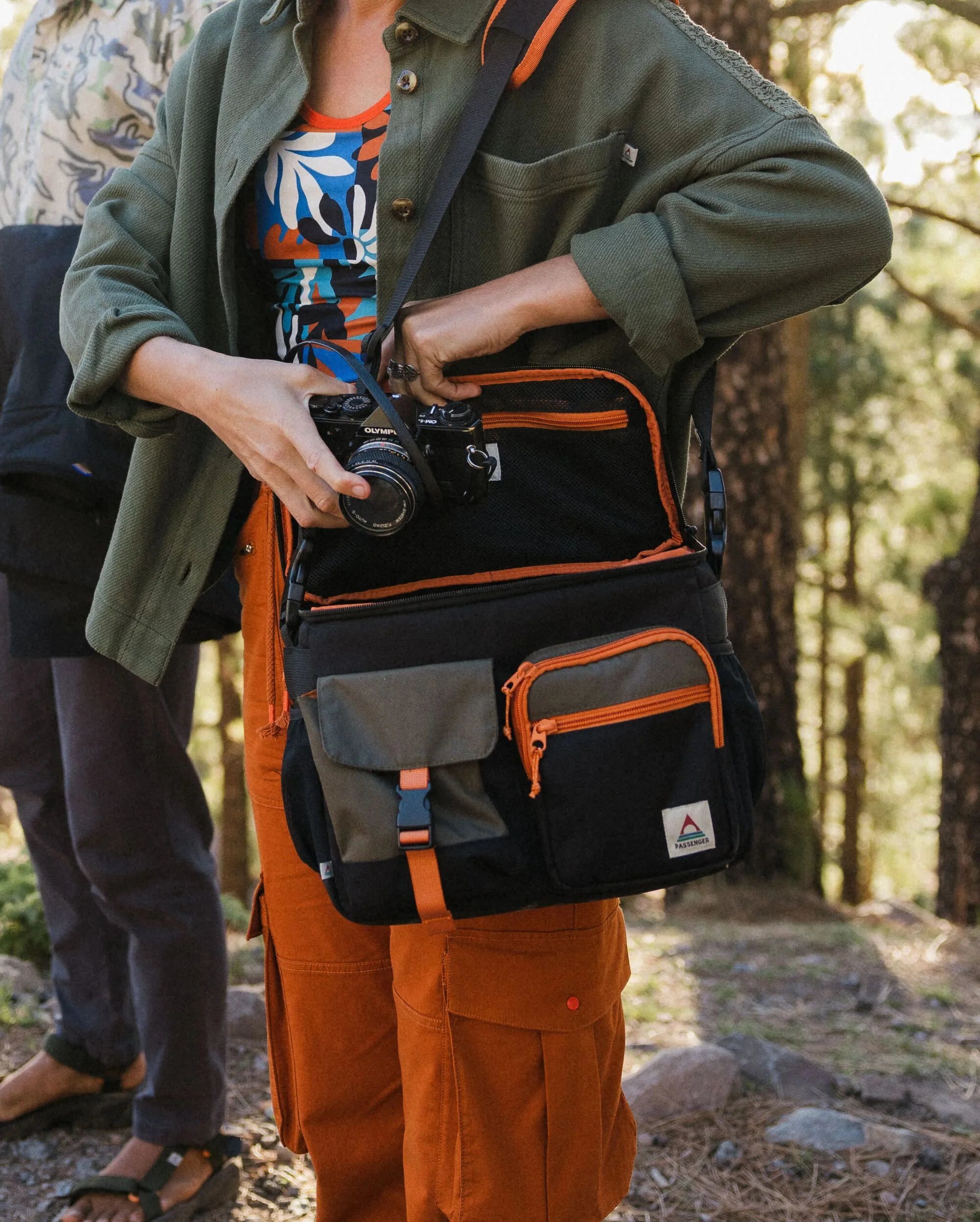 Boondocker Camera Bag - True Black/ Khaki