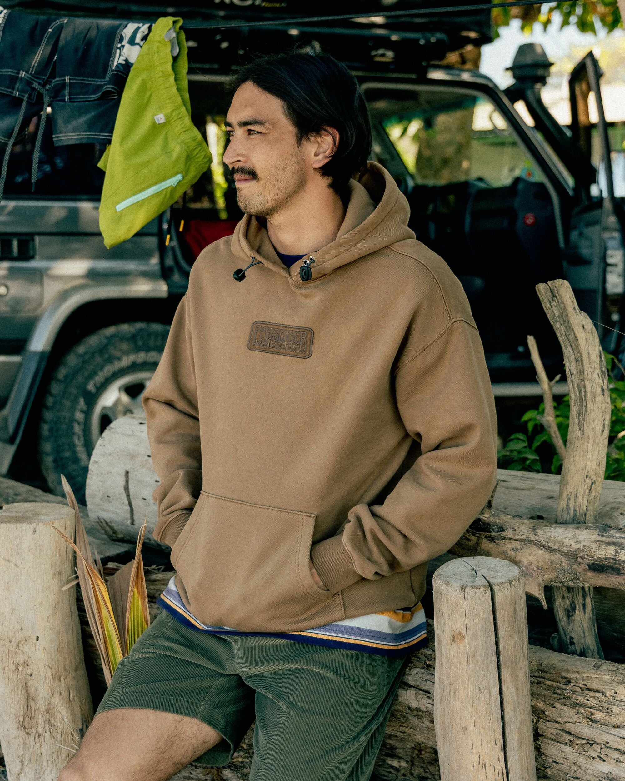 Boundless Relaxed Fit Hoodie - Caramel Brown