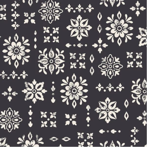 Breeze Maxi Dress - Simple Tile Faded Black - Image 9