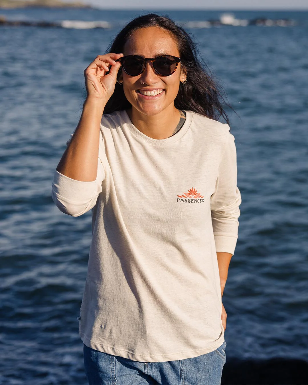 Bud LS T-Shirt - Milky Marl - Image 2