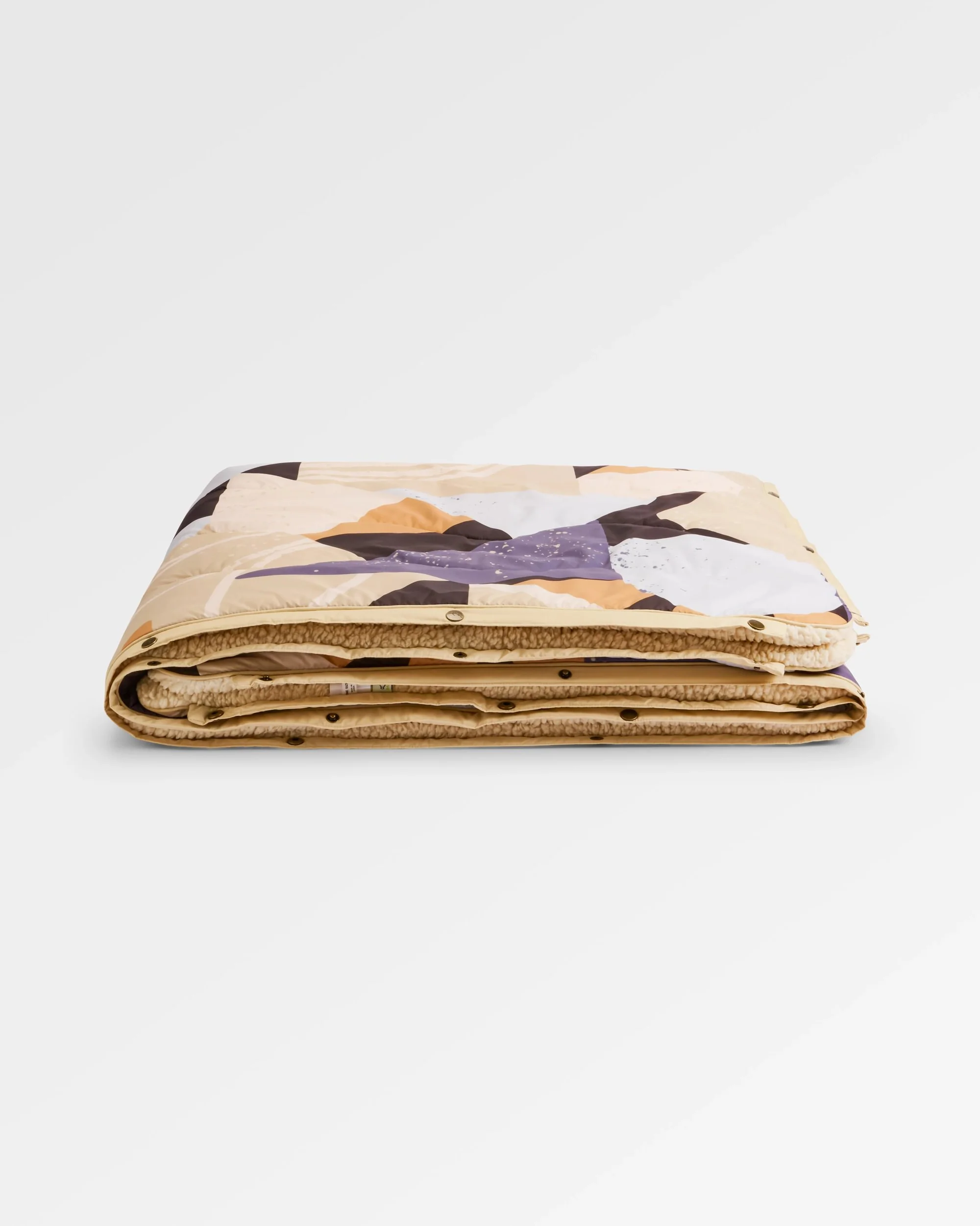 Cabin Sherpa Blanket - Sun Patch Desert - Image 3